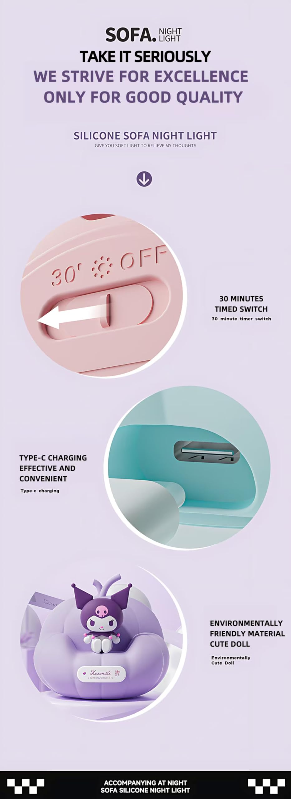 Leuaxmy Cute Melody Night Light  Cartoon Dimmable Sili Cone Children S Night Light  Long Battery Life  Rechargeable Melody Light  Toddler Night Light  Gift For Boys And Girls (Pink Melted)