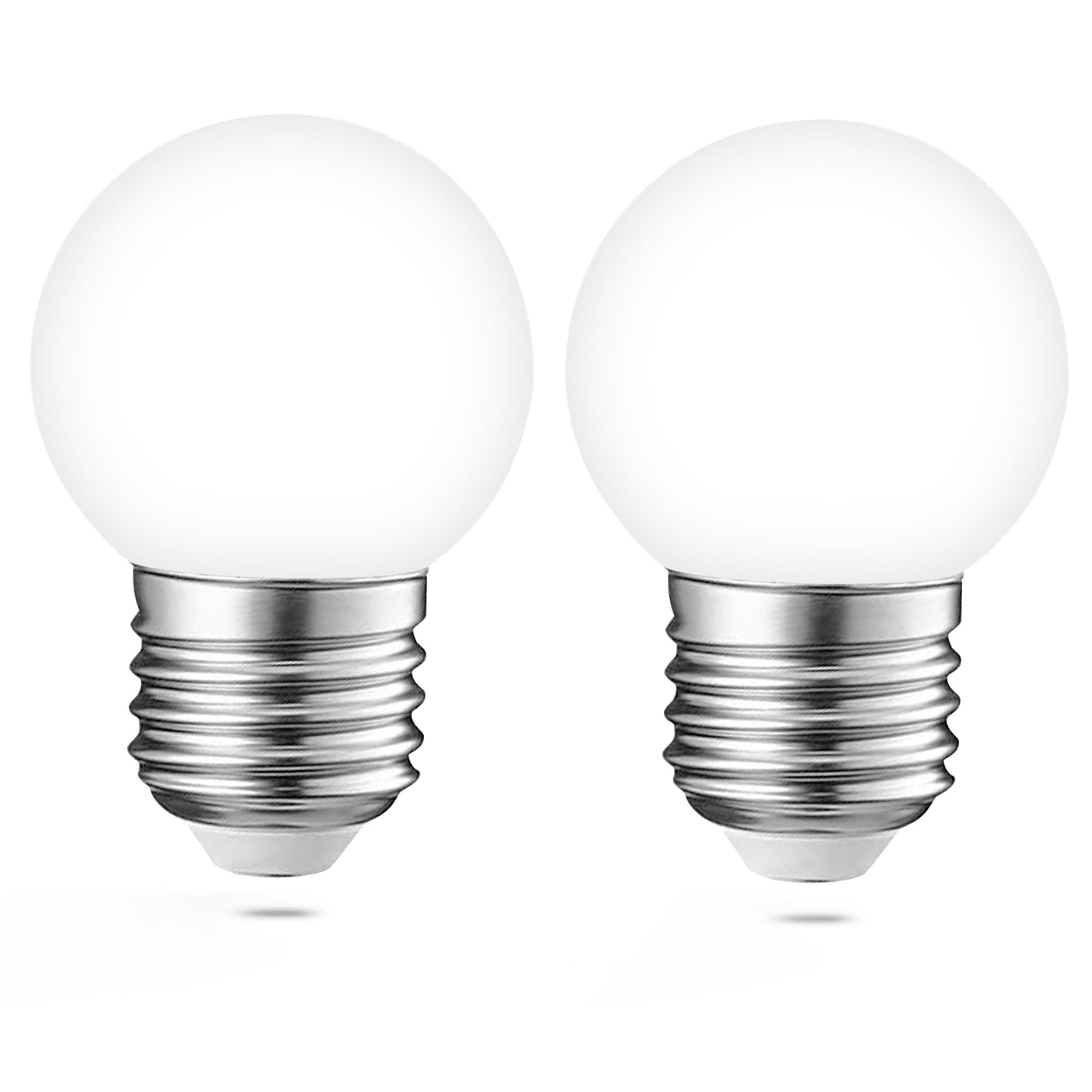 G45 Led Refrigerator Light Bulb - 40W Equivalent, 5W, 6000K Daywhite, 95+ Cri, E26 Base, Waterproof Ip44 - Full Spectrum For Kit