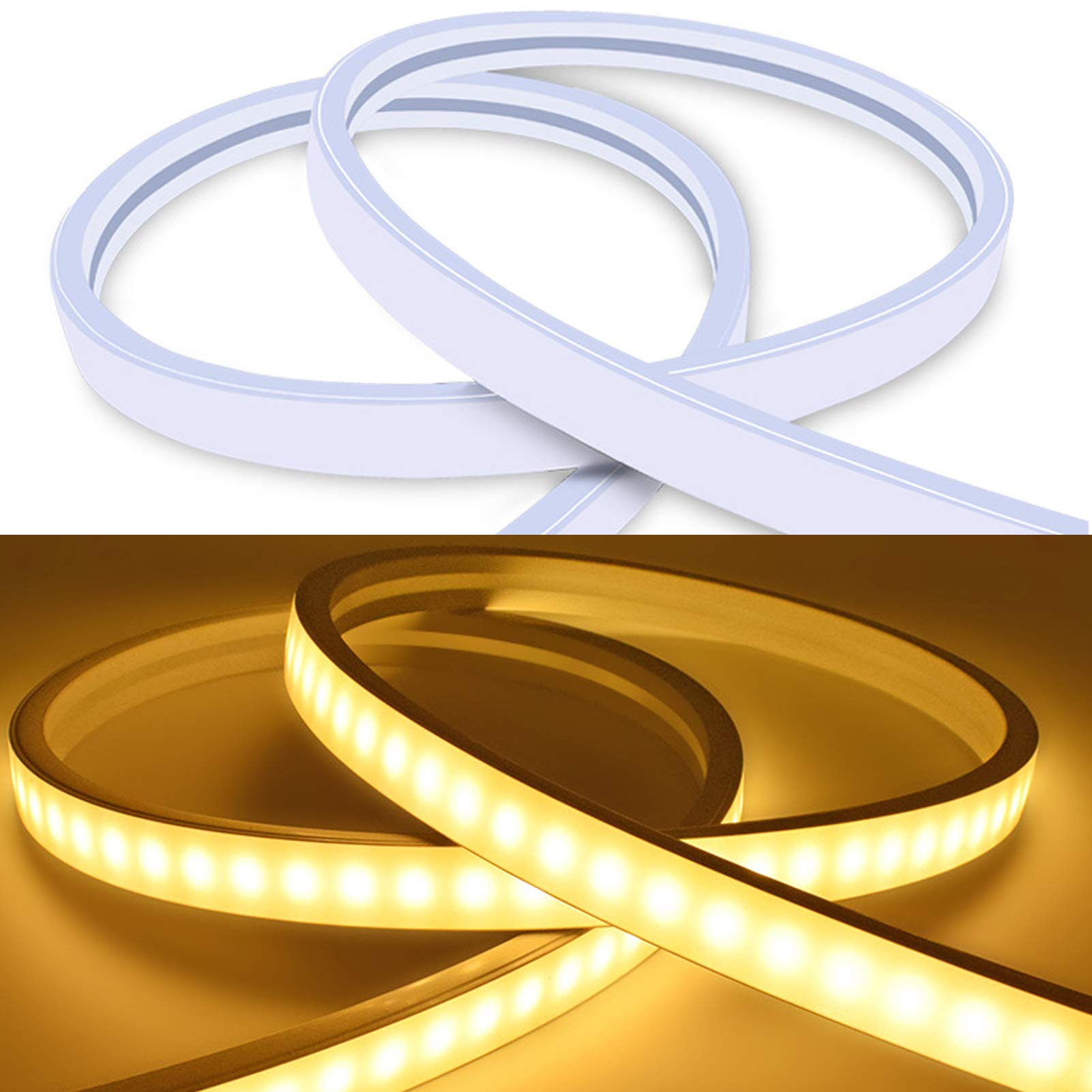 Silicone Led Channel System, Neon Tube For 10Mm Diy Led Rope Light Strip, Aluminum Profile New Substitutes, Waterproof Ip67,13X5