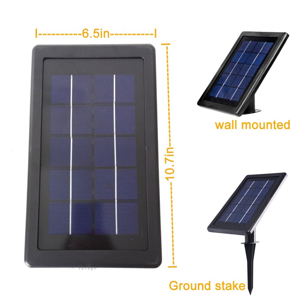SUNLONG Solar Powered Spot Lights - Waterproof 2-in-1 Adjustable Brightness for Yard, Flagpole, Landscape - 2 x Spots, White, Model SLSP00