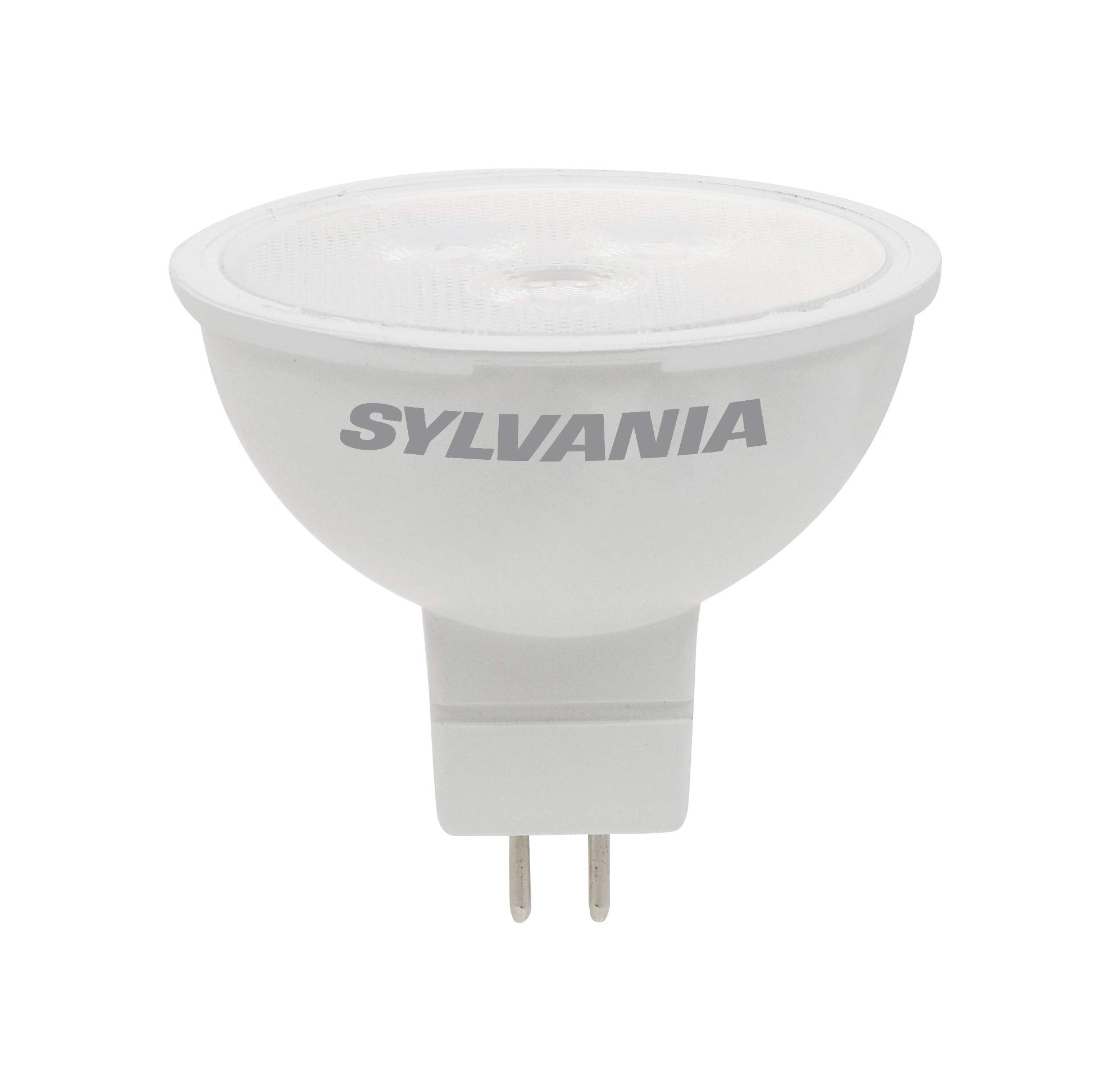 Sylvania Mr16 Led Flood And Spot Light Bulb  5W  35W Equivalent  Non-Dimmable  350 Lumens  3000K  White - 3 Pack (79129)