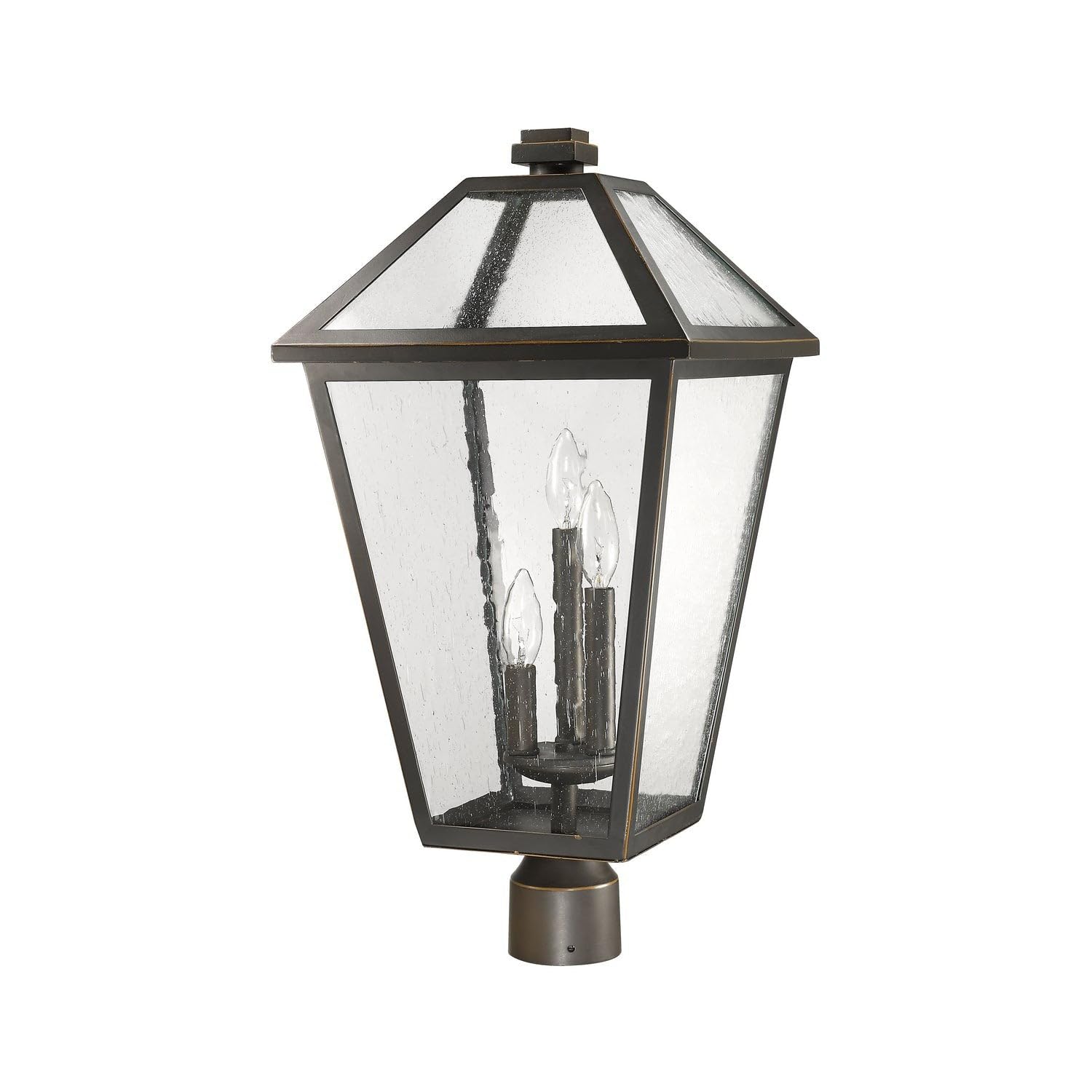 Z-Lite 3 Light Outdoor Post Mount Fixture, Stainless Steel, Seedy, 23.75x12.25x12.25, Model 579PHXLR-ORB