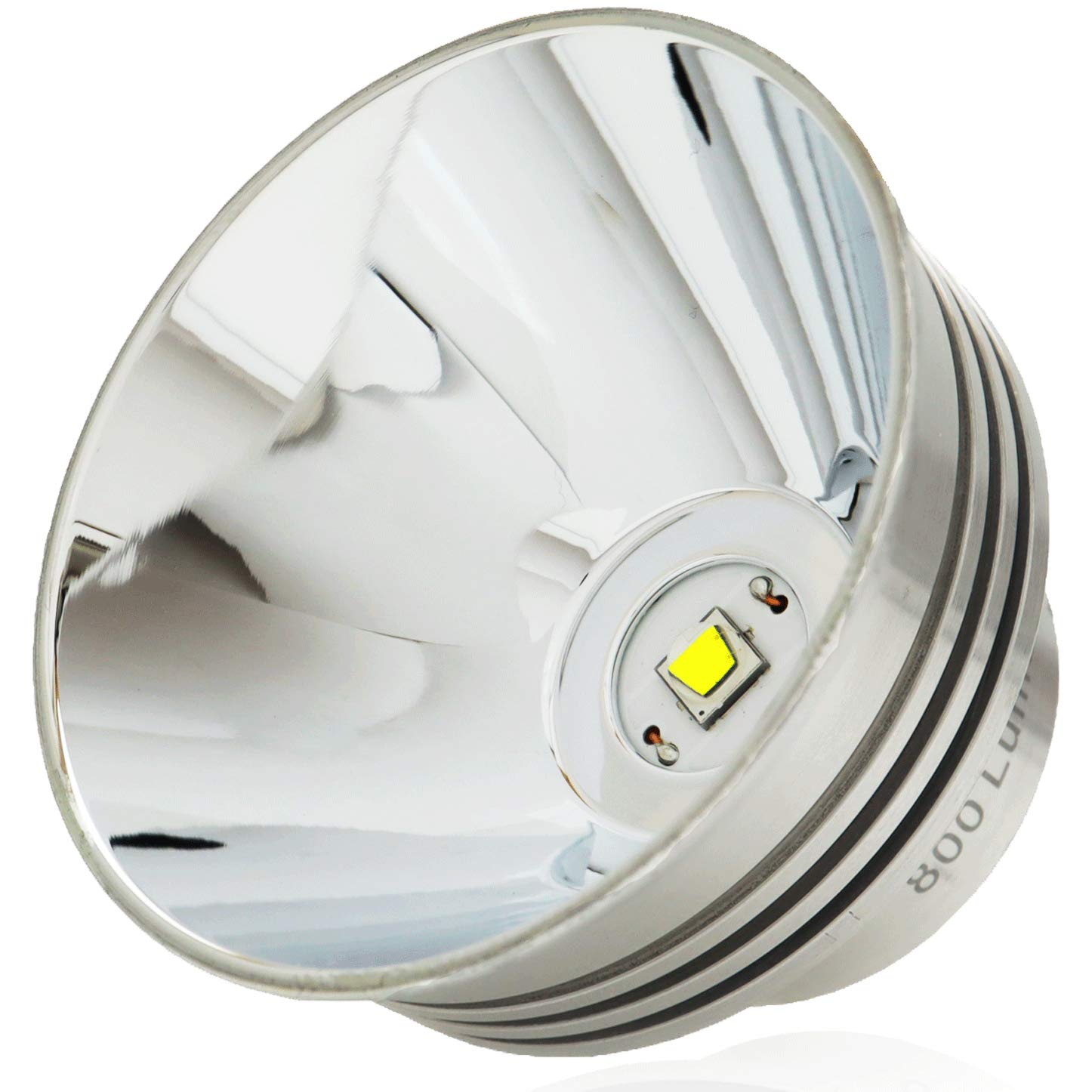 Lumencraft Led Conversion Kit Compatible/Replacement For Maglite Flashlight - 800 Lumen - Fits 3 4 5 6 D And C Cell Maglight - H