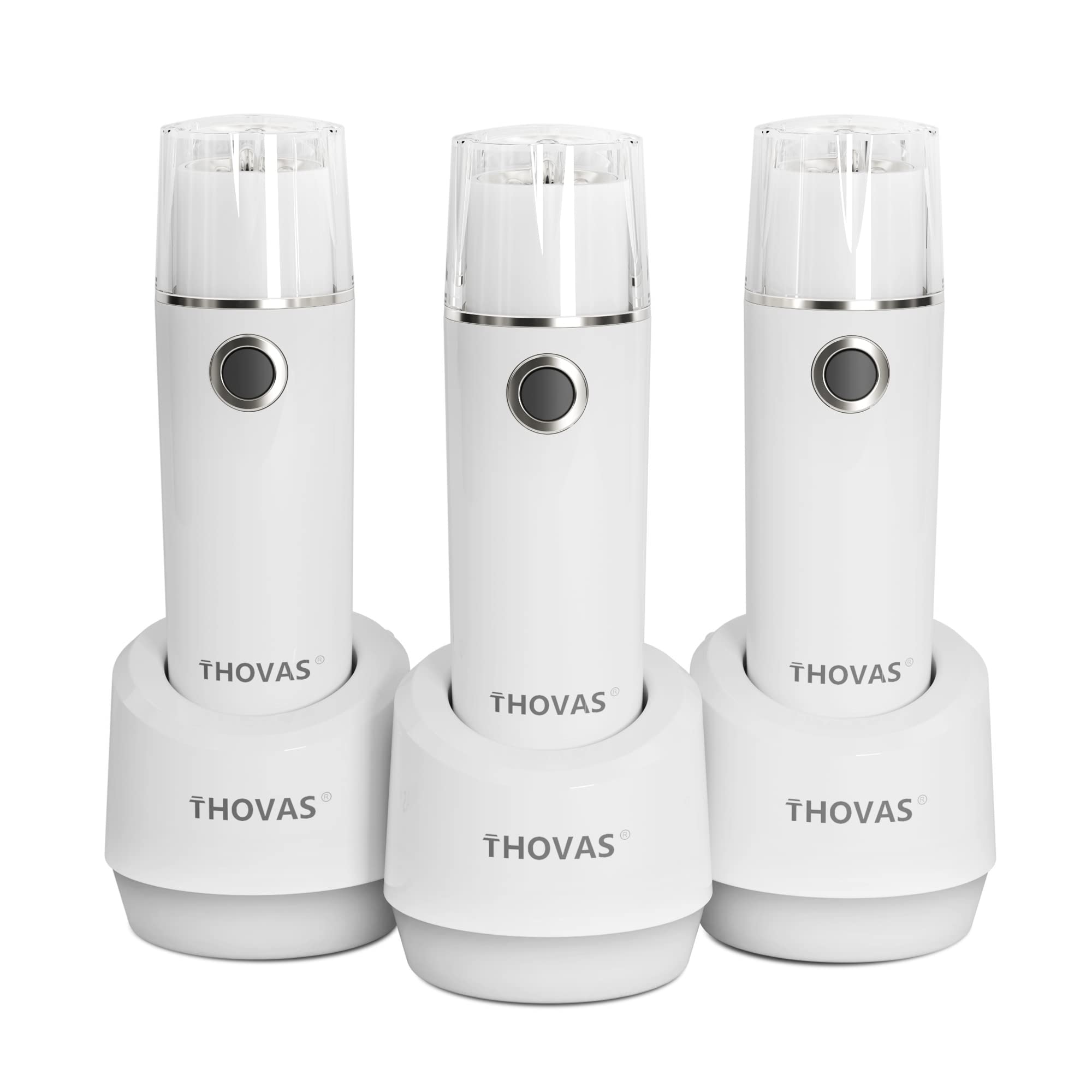 THOVAS Emergency LED Flashlight, Power Failure Light, Plug-in Flashlight for Home, Rechargeable Power Failure Flashlights, Handh