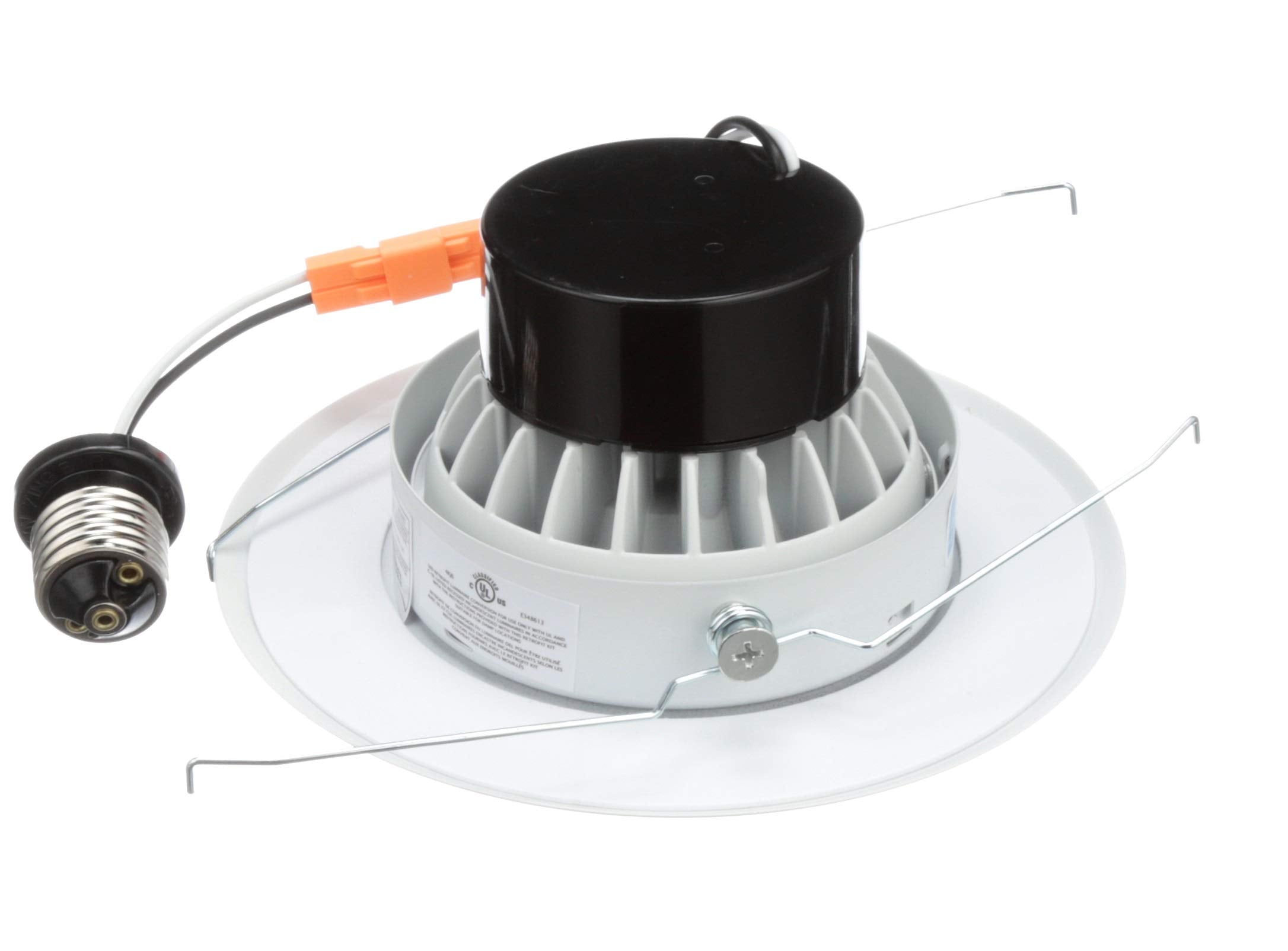 Nicor Lighting 5/6 Inch Led Gimbal Downlight Retrofit Kit, 3000K White (Dlg56-10-120-3K-Wh)