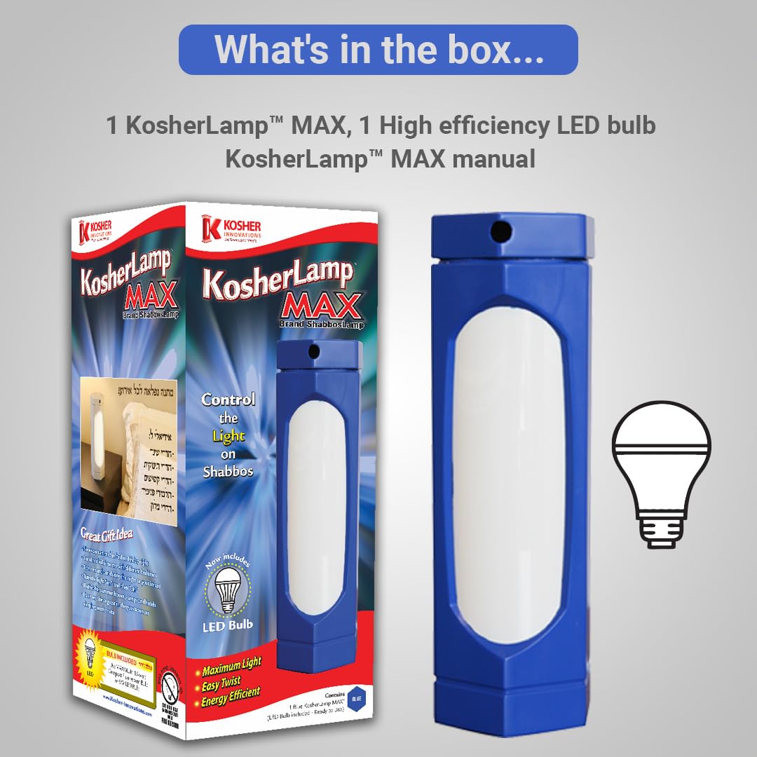 Kosherlamp Max - Blue By Kosher Innovations