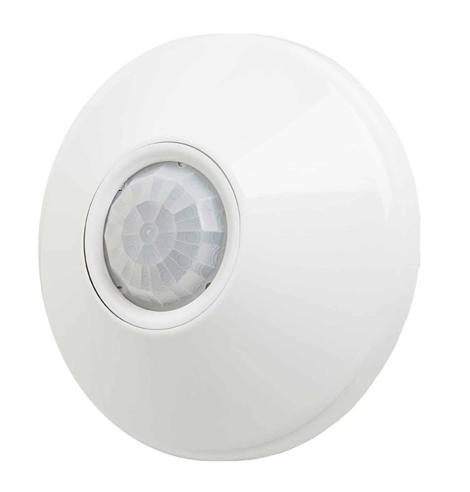 Lithonia Lighting Sensor Switch CM PDT 10, Dual Technology Ceiling Mount Occupancy Sensor, Extended Range, White, Plastic
