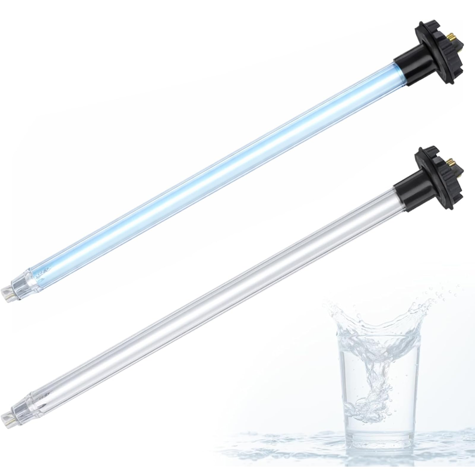 Poweka 602805 2 Packs UV Bulb Compatible with Trojan Lamp Water Purification Systems Fit for Max C  C4  D/Plus  D4/Plus  IHS12-d4 Models