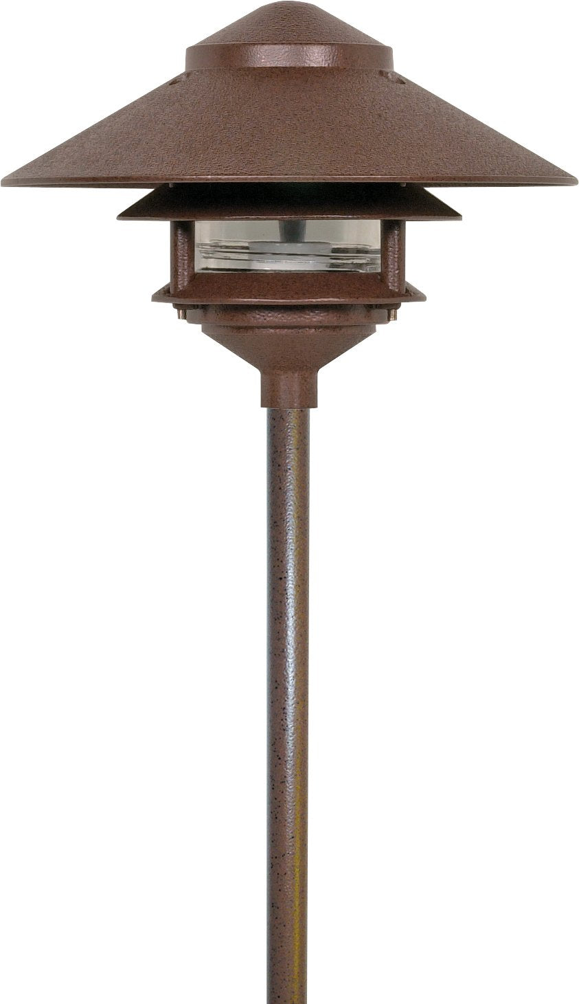 Nuvo Lighting 90/1279 12-Inch By 1/2-Inch Steel Durable Outdoor Landscape Pathway Lighting Mounting Post, Old Bronze