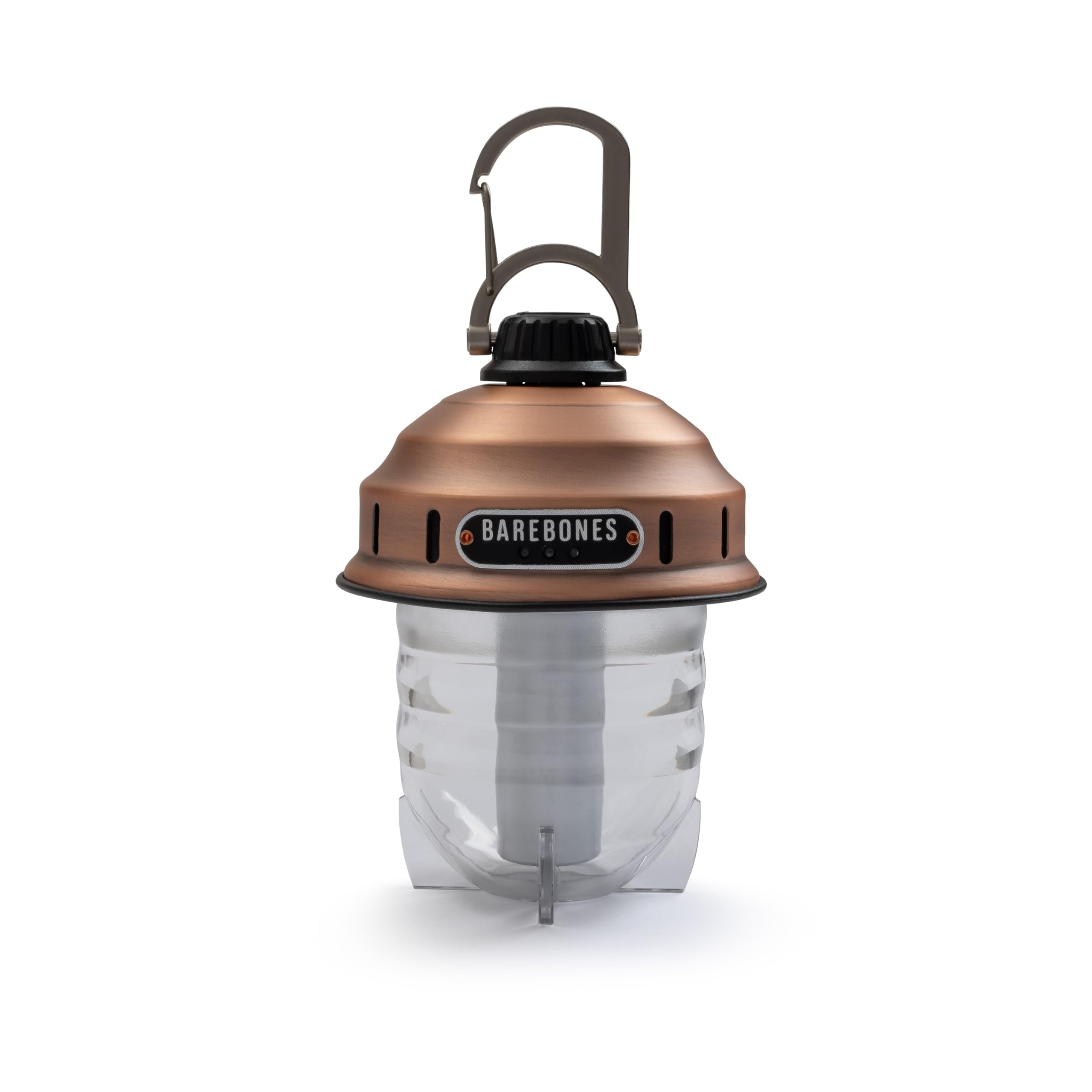 Barebones Beacon Hanging Light - Copper, Rechargeable Led Camping Lantern With Adjustable Brightness - Weatherproof Vintage-Styl