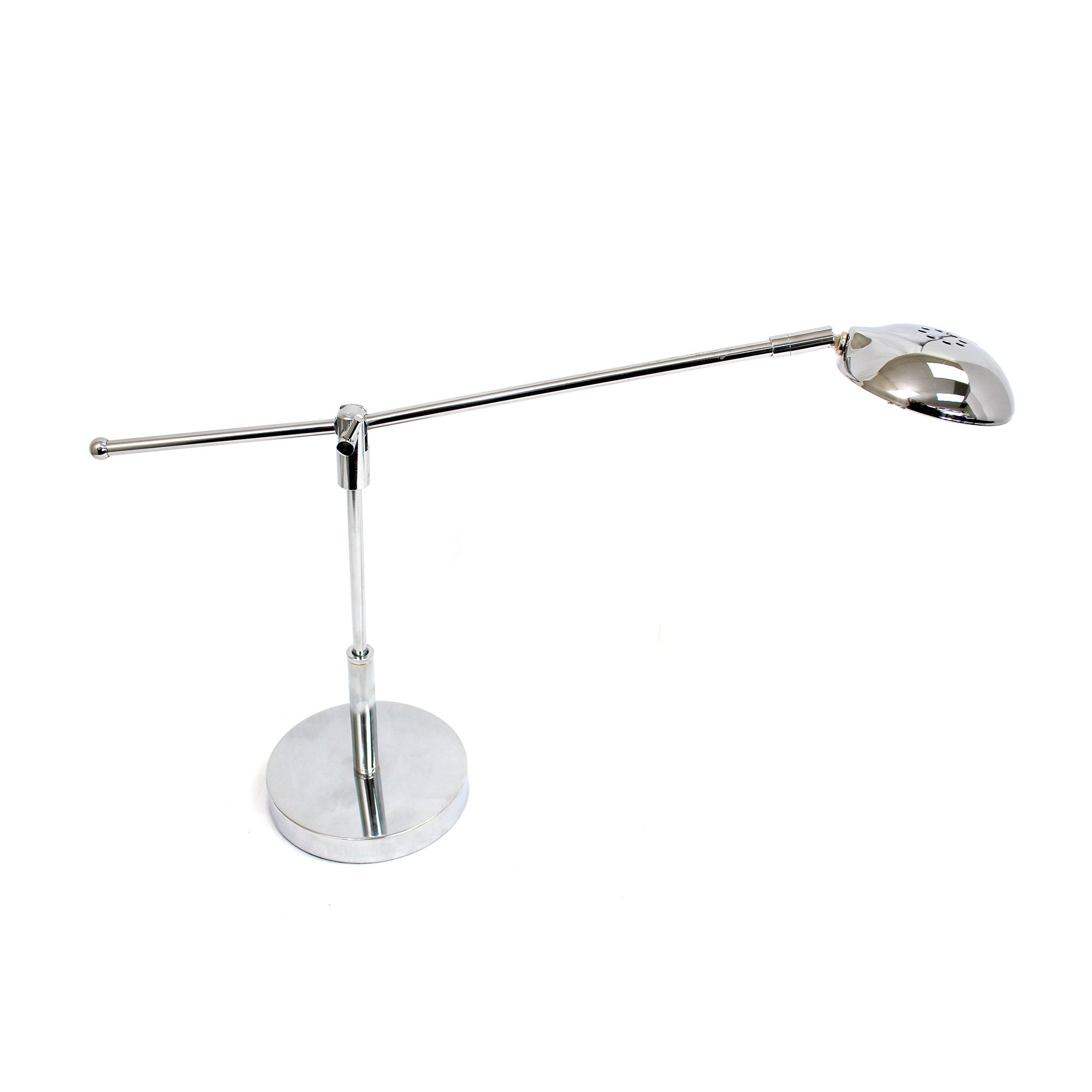 Simple Designs Ld1035-Chr 21&quot; 3W Balance Arm Led Desk Lamp With Swivel Head, Chrome