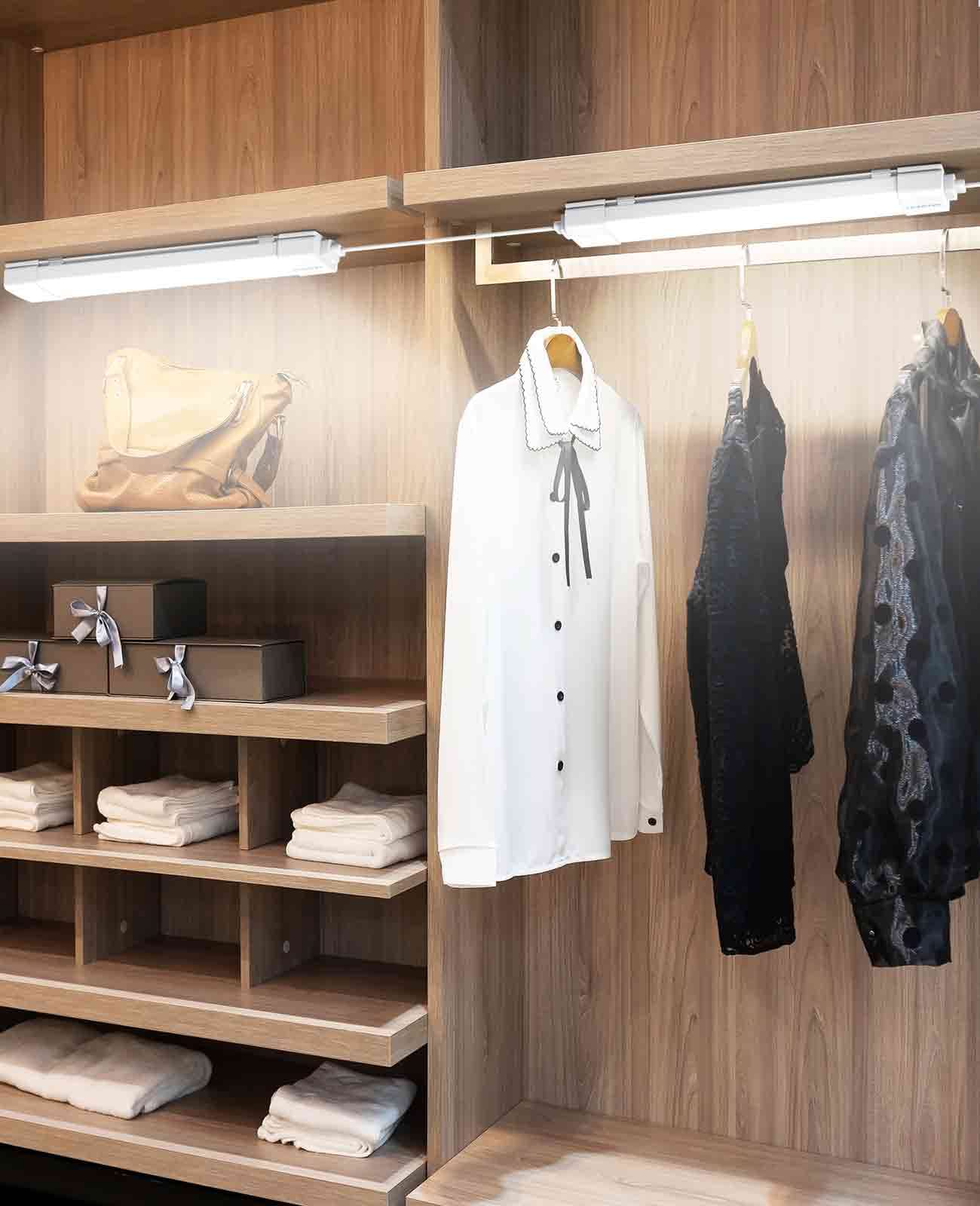 Wnsnou Led Shop Light, 1.4Ft, 16W, 1700Lm, Ip66, Linkable, White, Model Lq-Sf-1643-B