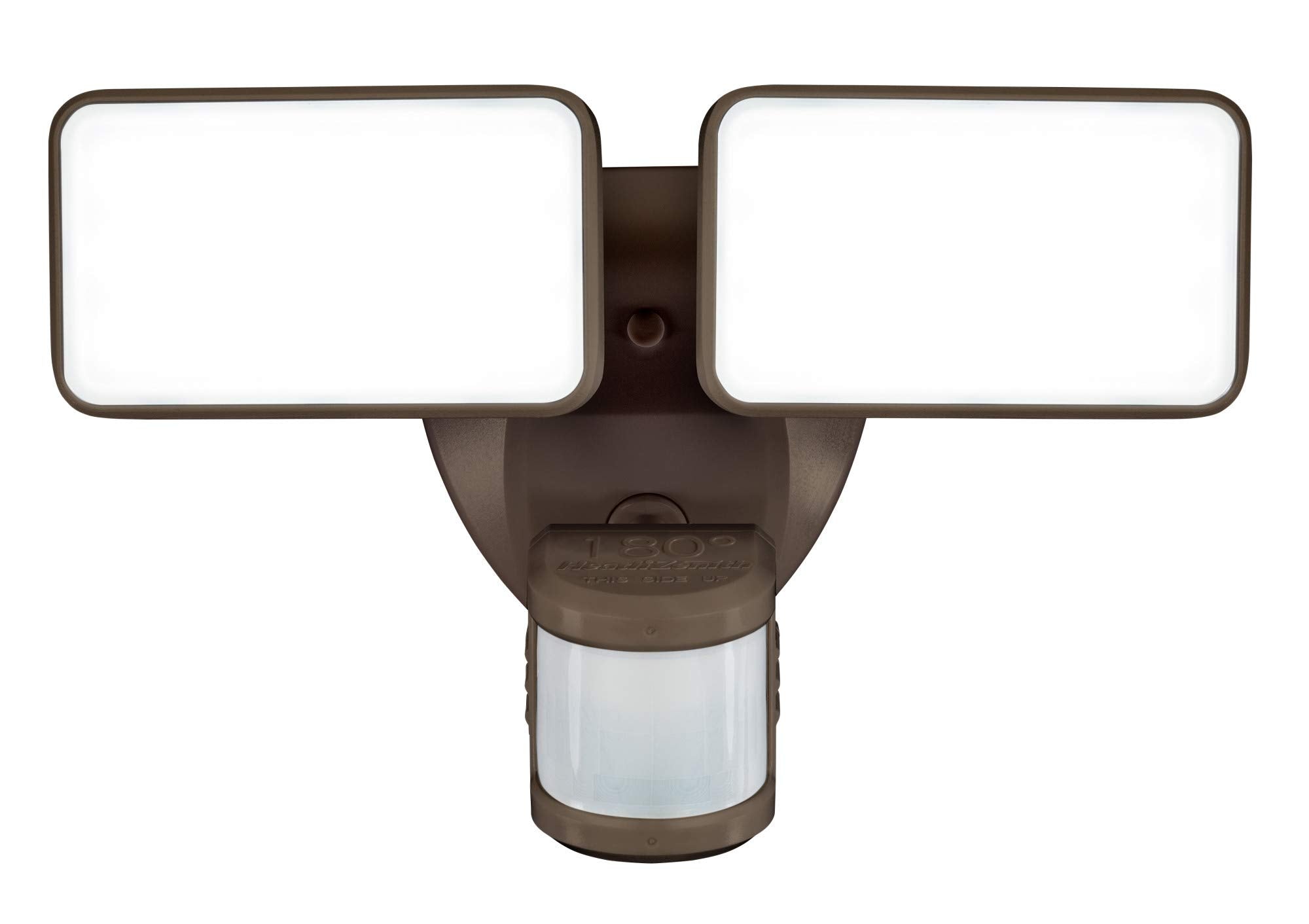 Heath/Zenith LED Security Light, 180° Motion Activated, Bronze, Model HZ-5835-BZ, Plastic Material