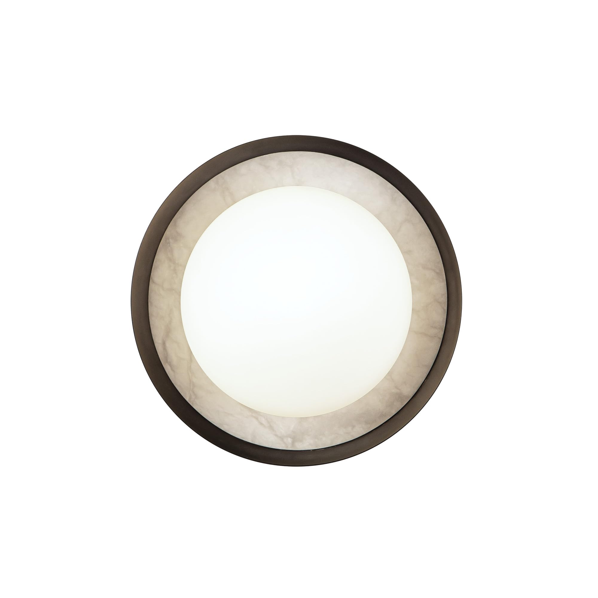 Alora Lighting Transitional Integrated LED, 3000K Warm White Wall/Vanity Light, 8 inch, Urban Bronze, Metal & Glass | Ideal for 