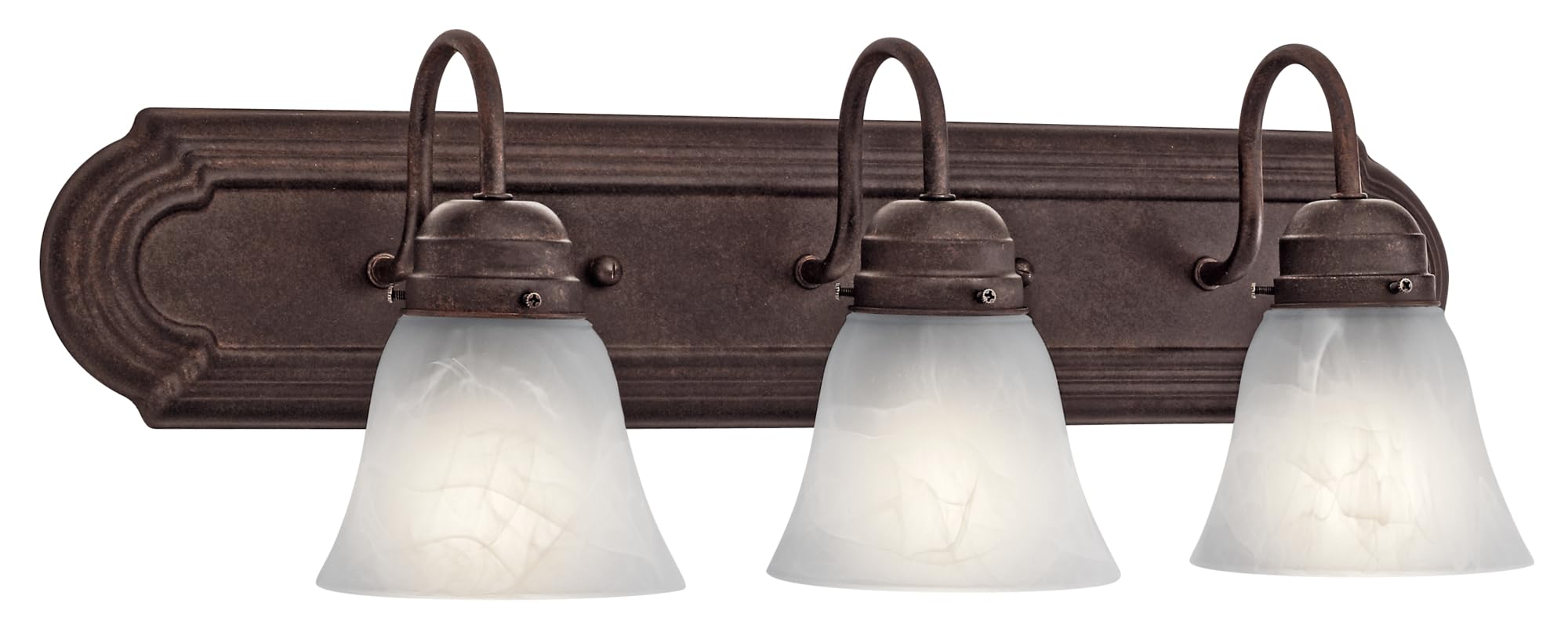 Kichler Lighting 5337Tzs Three Light Bath, Tannery Bronze, 24''