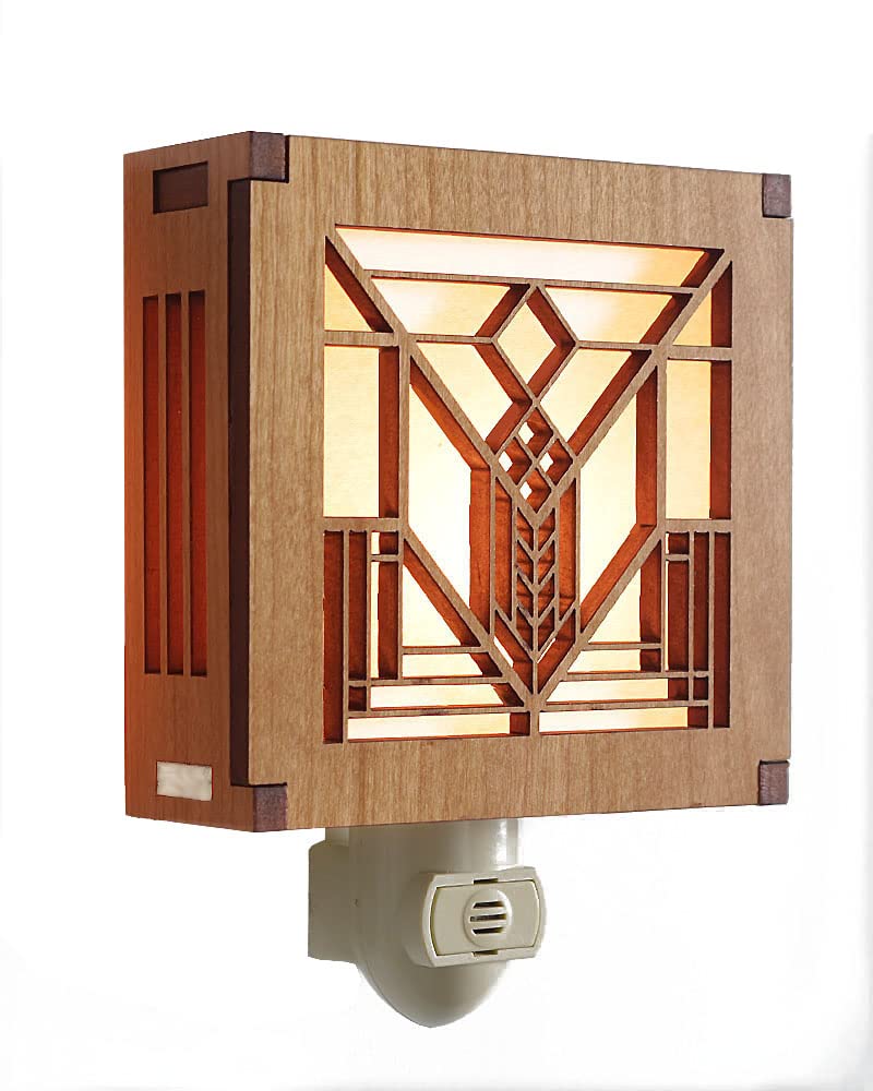 Frank Lloyd Wright Lake Geneva Night Light