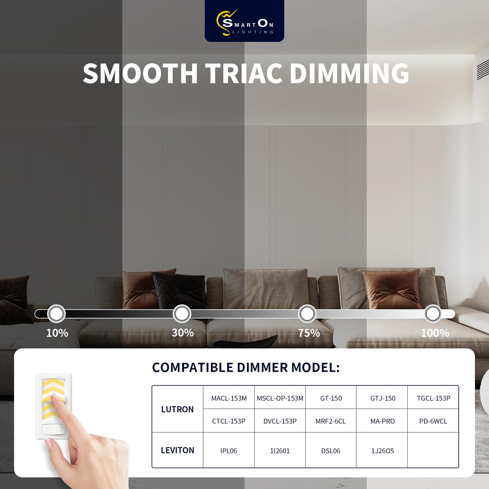 Mw 7 Inch Led Flush Mount Ceiling Light With Night Light, 12W, 2700K/3000K/3500K/4000K/5000K Selectable, Ceiling Lights Flush Mo