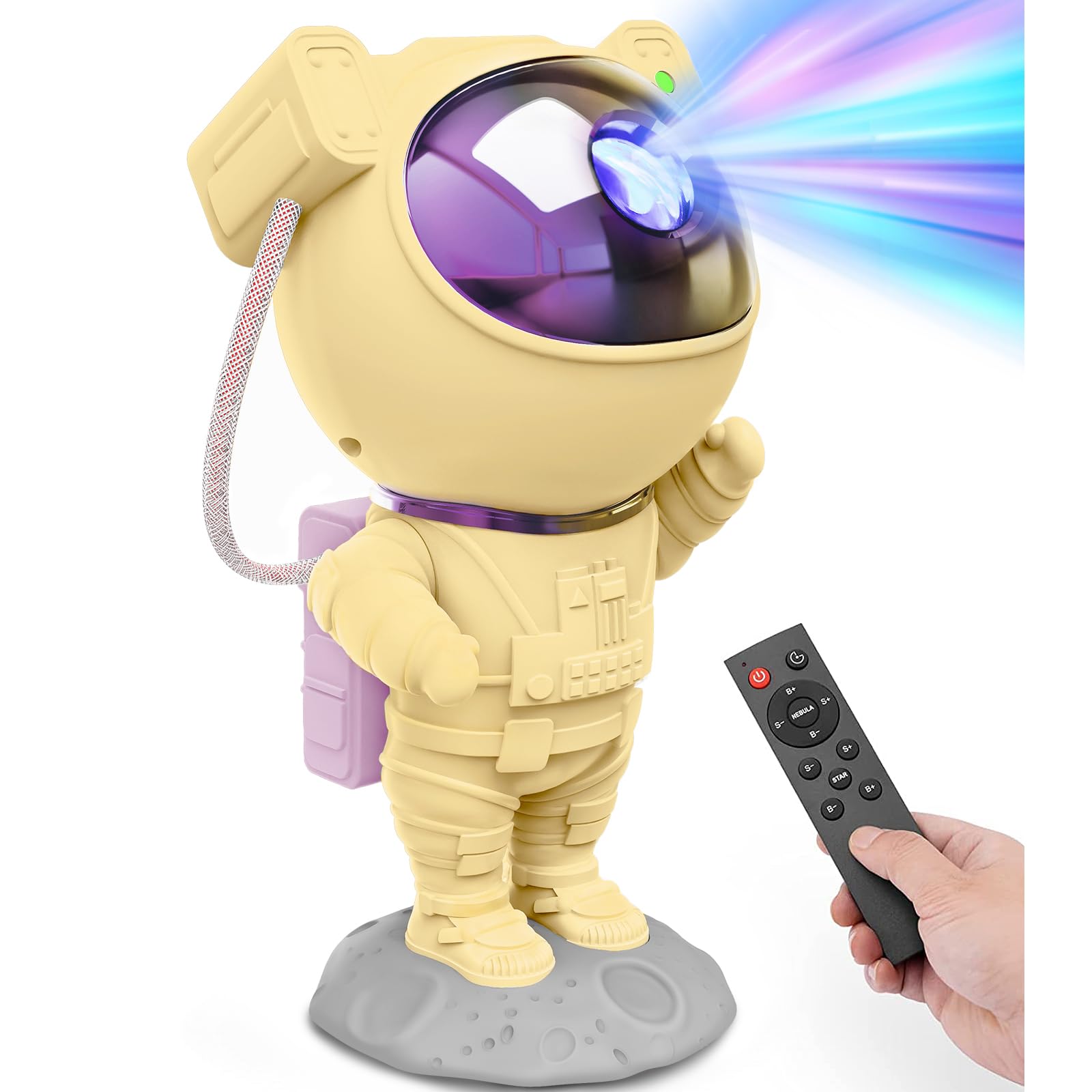 Astronaut Galaxy Projector Space Light - Star Projector Galaxy Light with Remote  Starry Sky Spaceman Lamp Bedroom Room Decor for Kids  Nebula Night Lamp for Christmas & Birthdays & Childrens Day