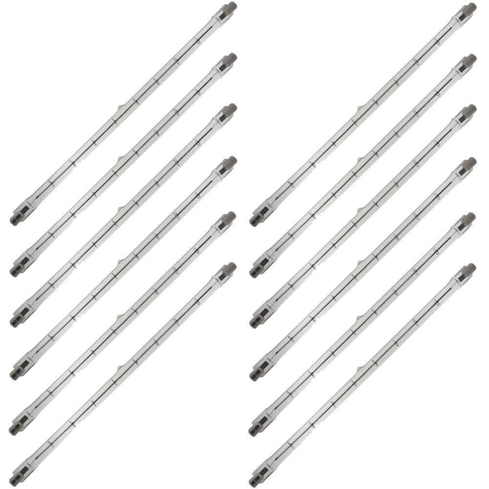 Industrial Performance Q1500T3/Cl/L 240V, 1500 Watt, T3, Recessed Single Contact (R7S) Base Quartz Light Bulb (12 Bulbs)