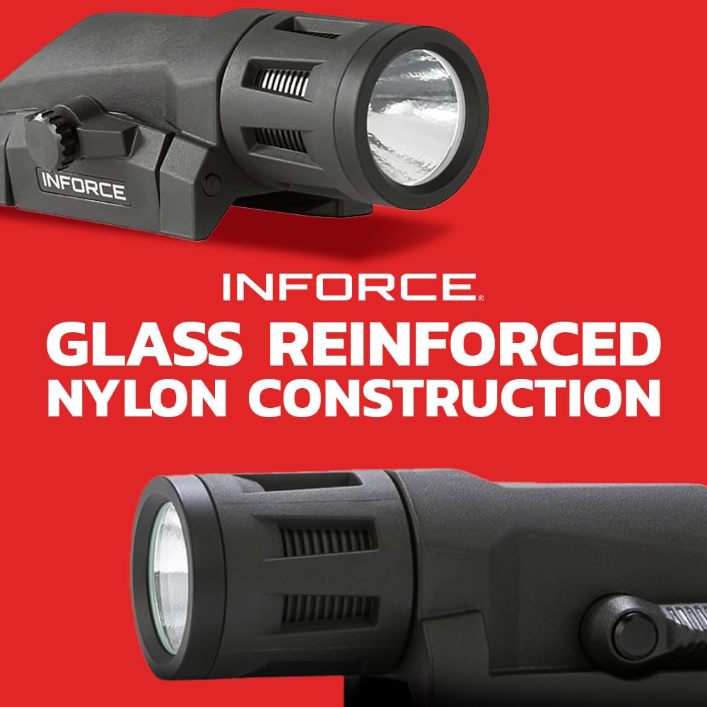 Inforce WML 400 Lumens Gen 2 Weaponlight White Light, (Black)