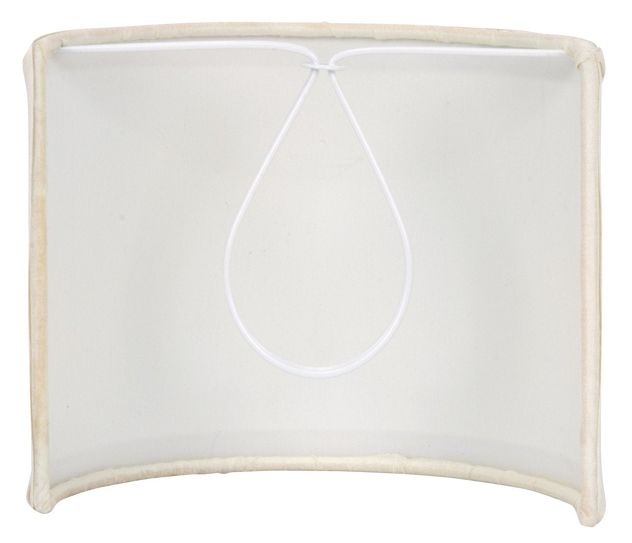 Upgradelights 5 Inch Tall Wall Sconce Clip on Shield Lamp Shade (Chandelier Half Shade)