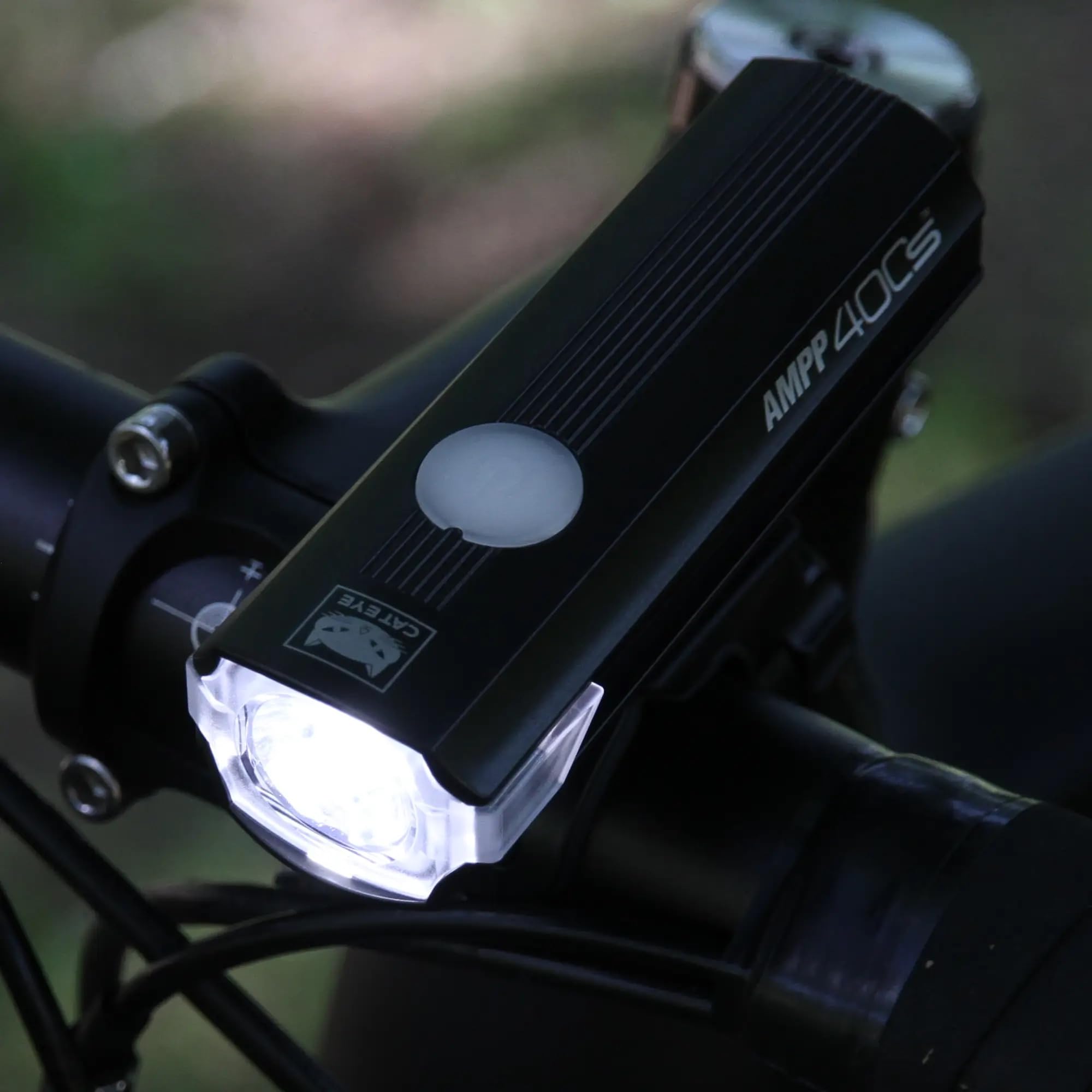 Cateye - Ampp Usb Rechargeable Bike Headlight (Ampp400S)