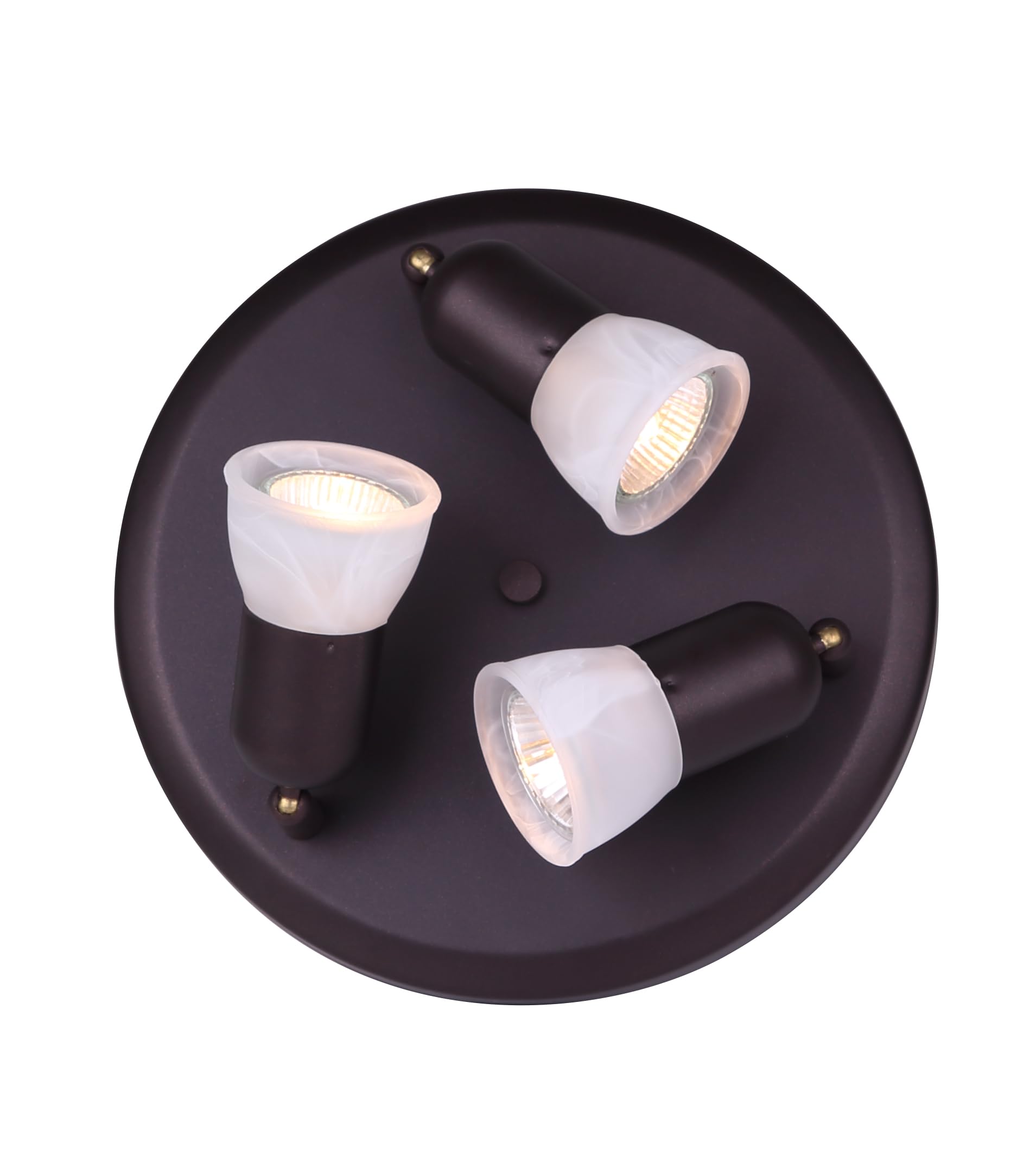 Canarm Ltd. Icw356A03Orb10 James 3 Bulb Ceiling/Wall Light, Oil Rubbed Bronze