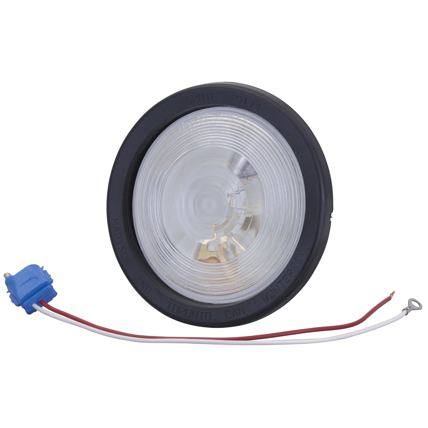 Grote 62331 4 Torsion Mount II Single-System Backup Lights (Female Pin Kit (62271 + 91740 + 67010))