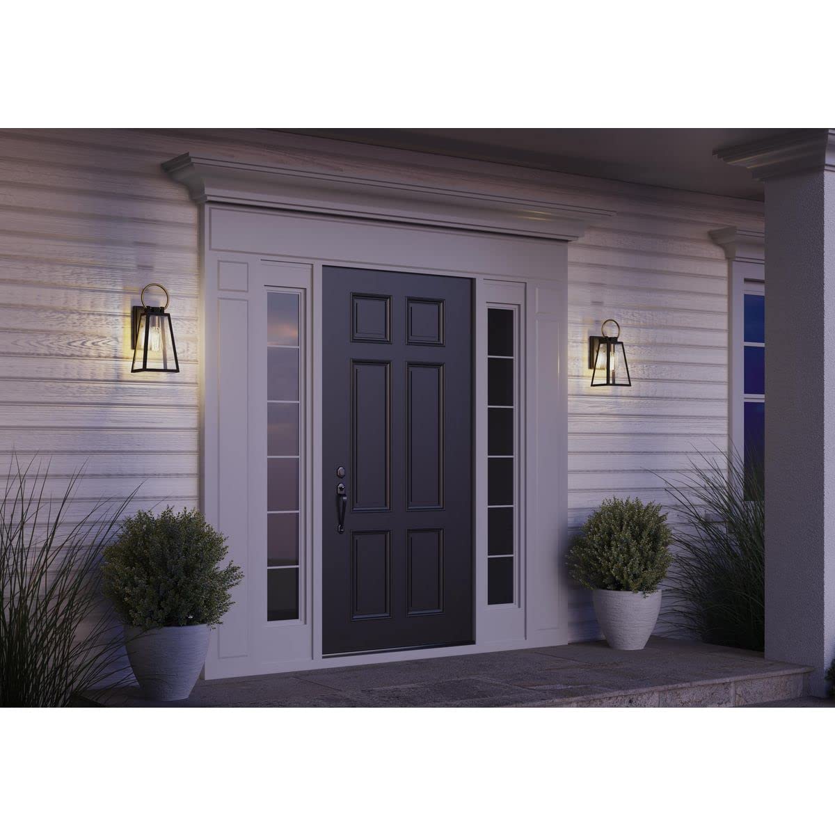 Progress Lighting Barnett Outdoor Wall Light, Bronze, Aluminum, 15.13x6.50x6.50, Model P560077-020