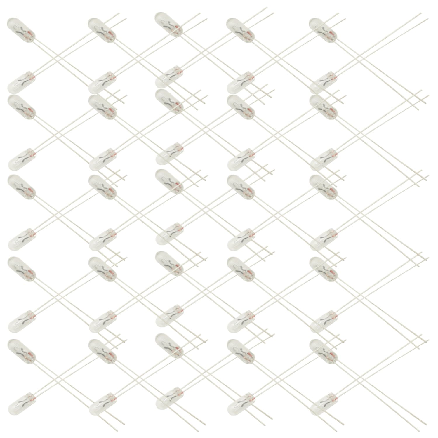 Godiymodules 20 Pcs For Miniature Lamp 3Mm 12V Indicator Bulb Bombilla Incandescent Filament,3Mm Halogen Bulb