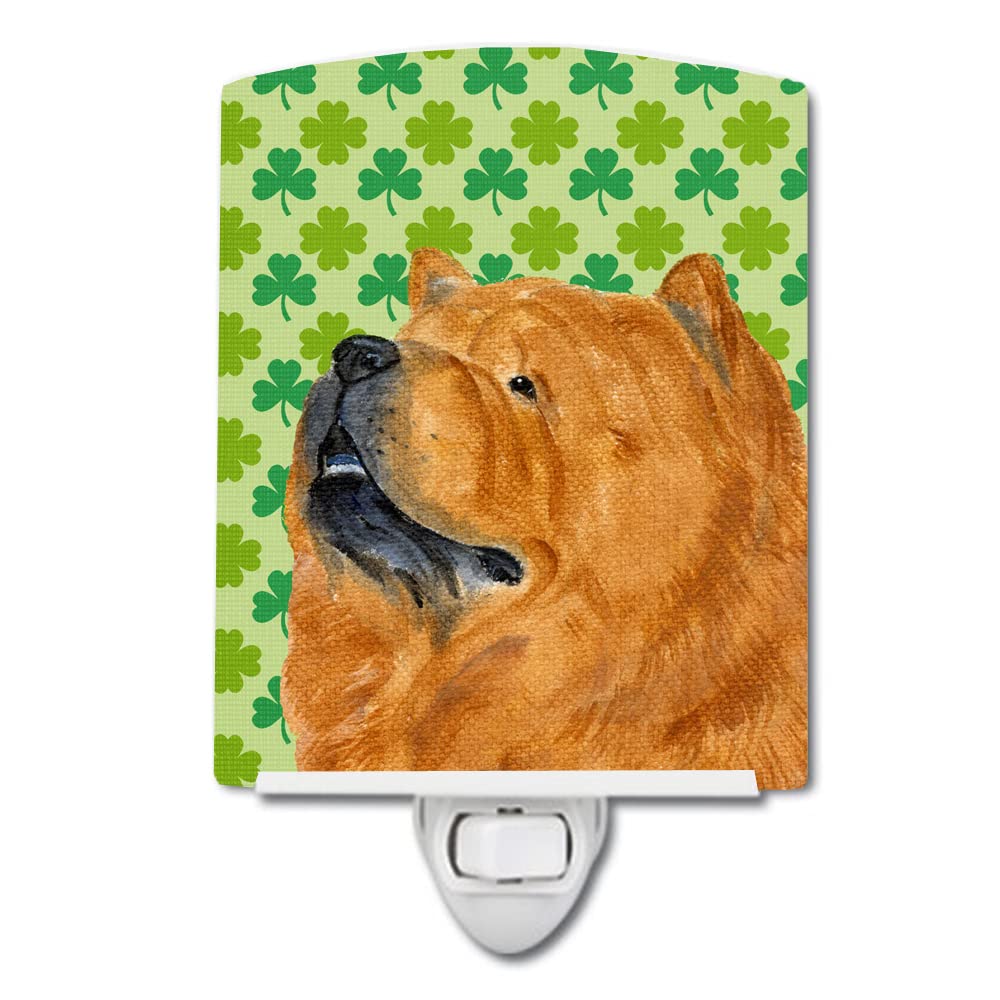 Carolines Treasures Ceramic Night Light, Chow Chow Portrait, UL-Certified, 6x4x3in, Multicolor, Model SS4433CNL