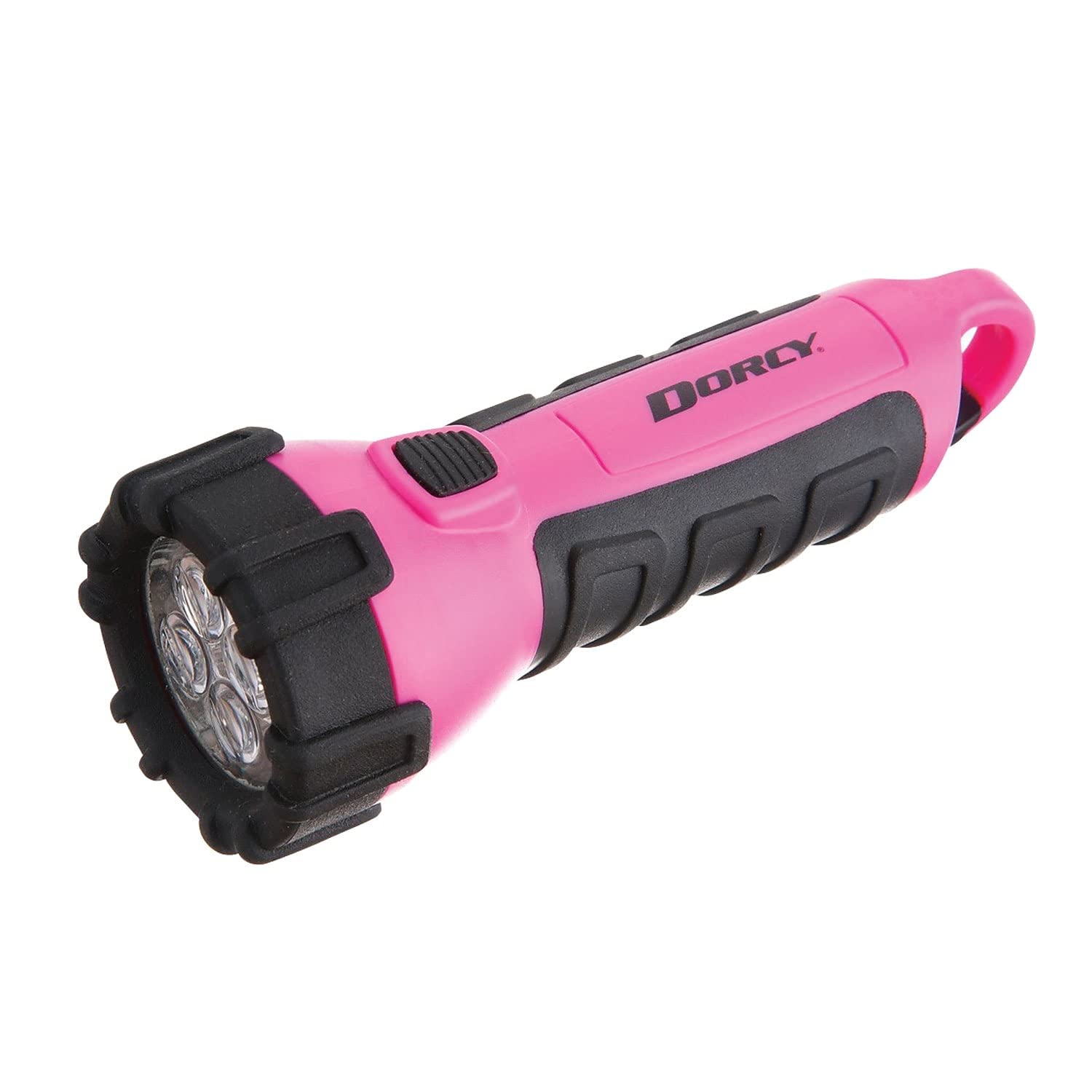 Dorcy 55 Lumen Floating Water Resistant Led Flashlight With Carabineer Clip, Pink ( 41-2509)