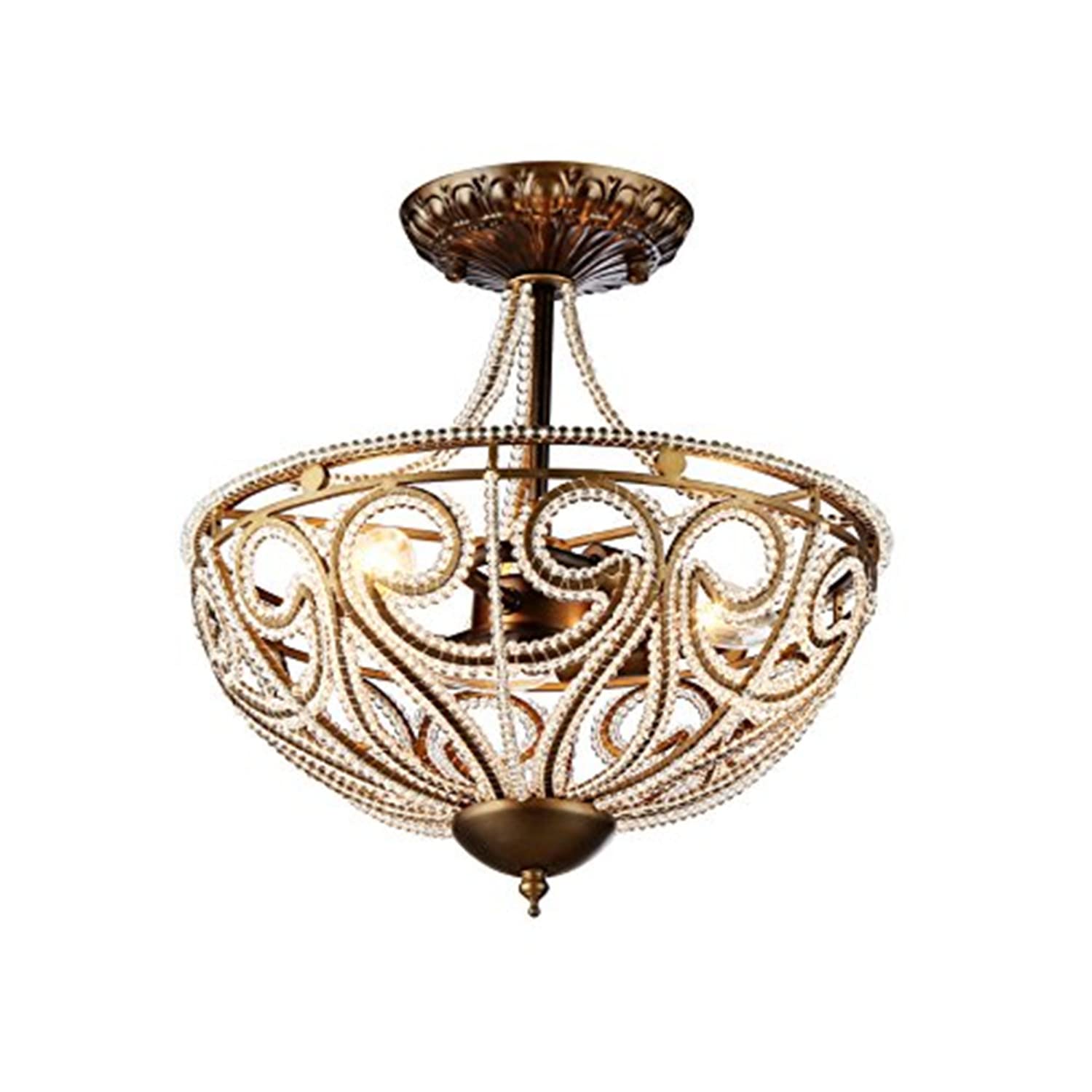 Whse Of Tiffany Rl7971D Drake Modern Roman Chandelier, 14&quot; X 14&quot; X 14&quot; , White