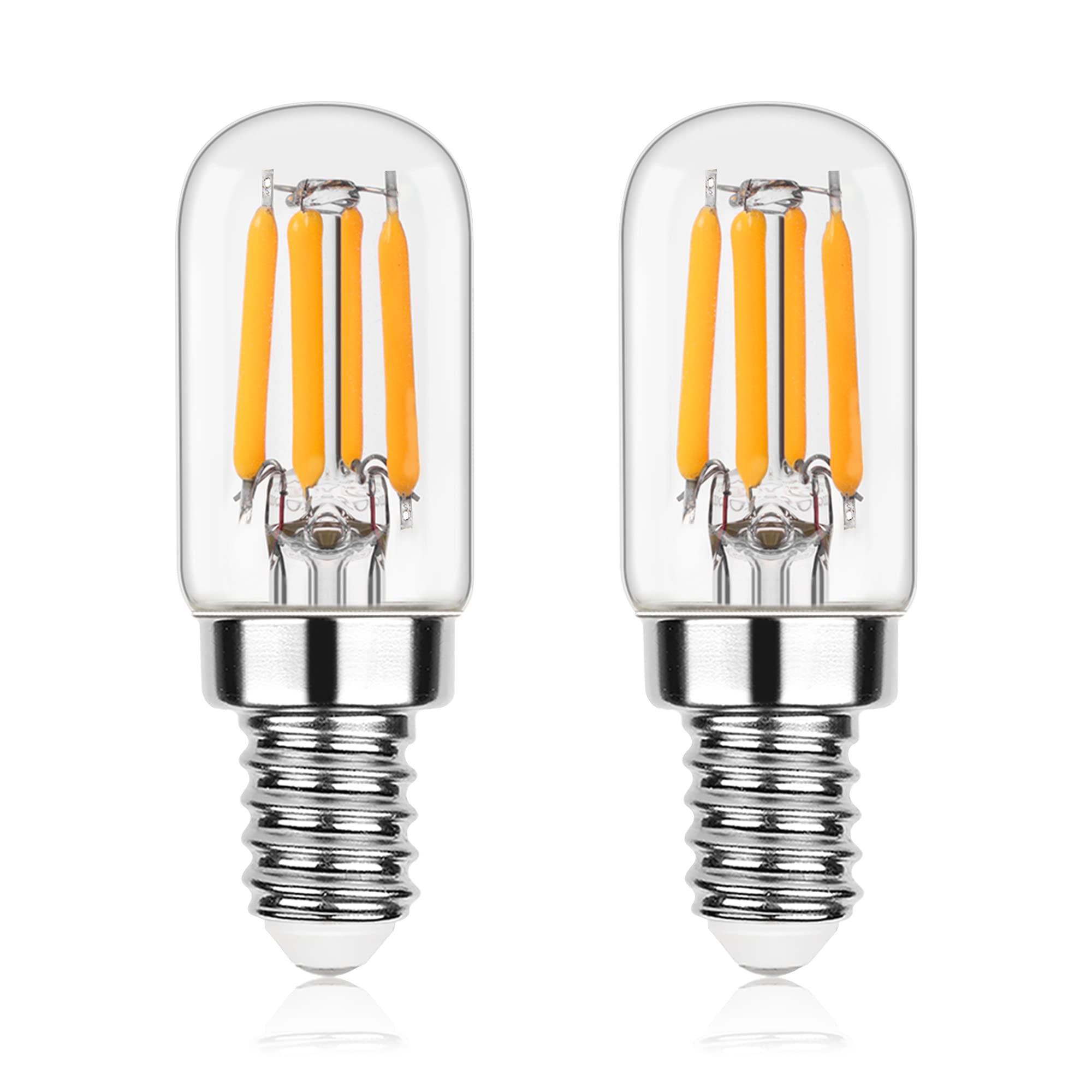 Sphoon Dimmable Salt Lamp Bulbs E12 Led Night Light Bulbs 40 Watt Equivalent 4W,Small Filament Bulb For Candelabra,Sewing Machin