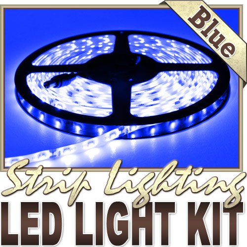 Biltek Lk-Sb-5M Blue On/Off Switch Control Kit (16.4' Feet 300 Leds Light Smd3528 110V Plug)