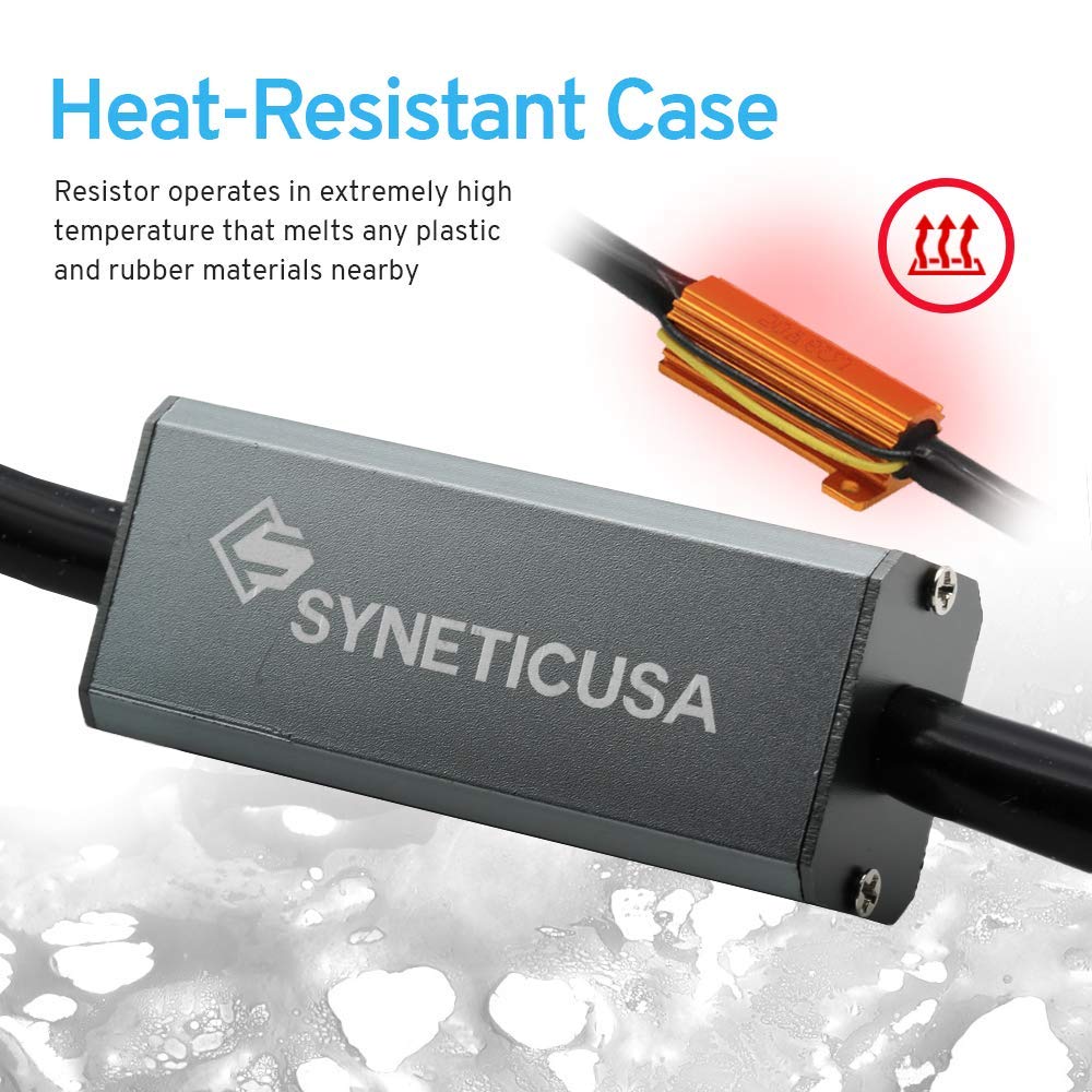 Syneticusa 1157 Error Free Dual Color Type 2 Switchback Drl Led Turn Signal Light Bulbs No Hyper Flash Built-In Resistors All In