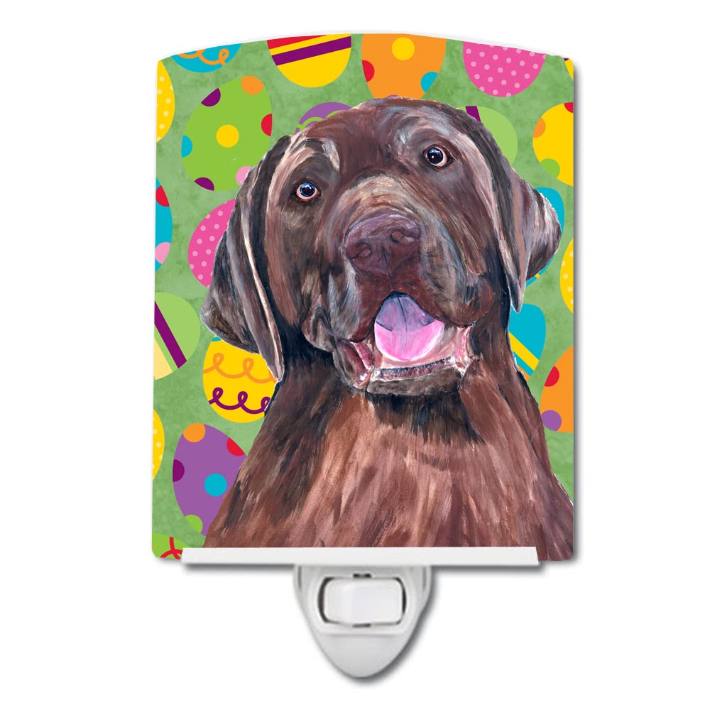 Carolines Treasures Ceramic Night Light, Labrador Design, UL-Certified, 6x4x3in, Multicolor, Model SC9464CNL