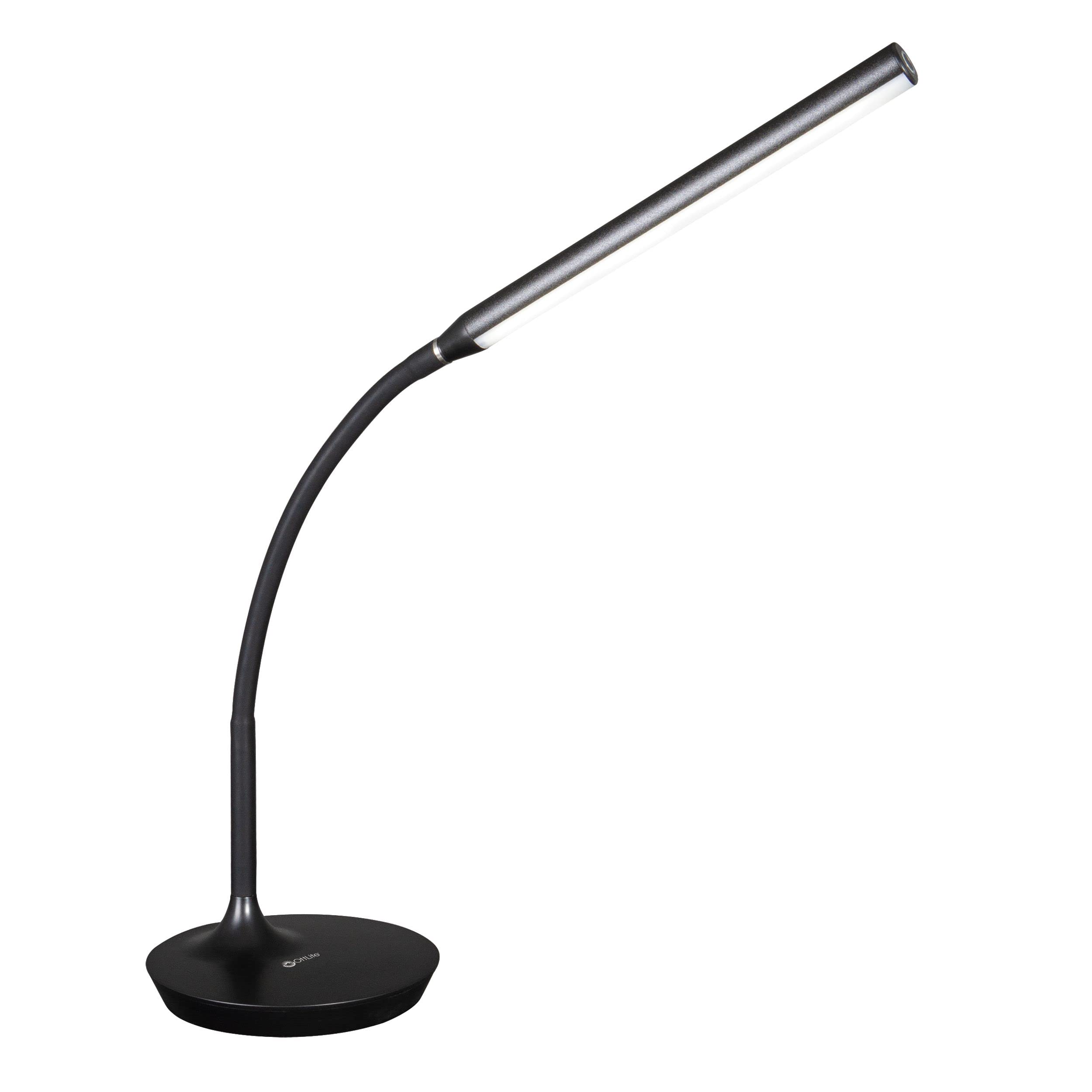 OttLite Extended Reach LED Desk Lamp, Black