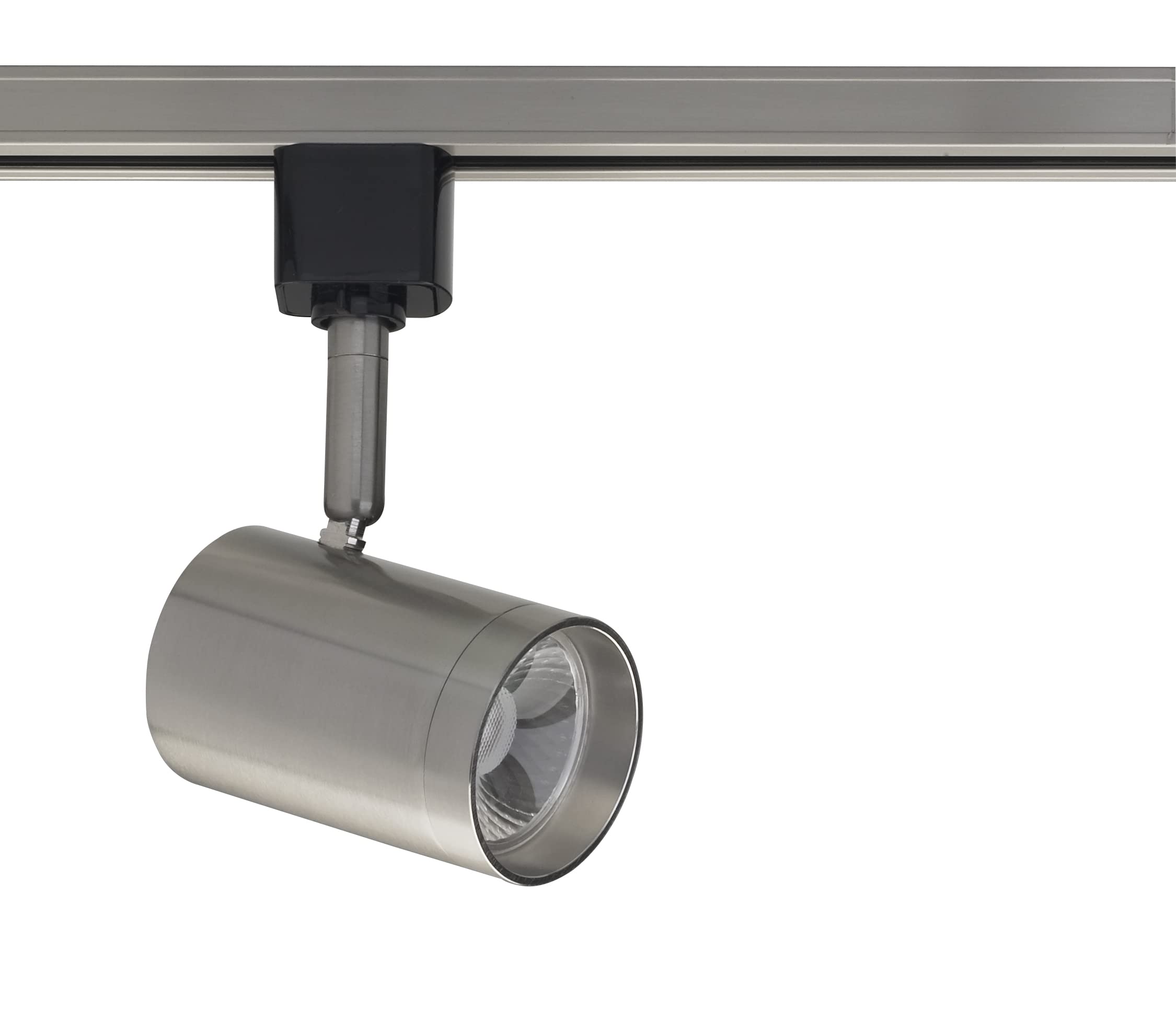 Nuvo Lighting TH477 Transitional One Light Track Head in Pwt, Nckl, B/S, Slvr. Finish, 5.19 inches