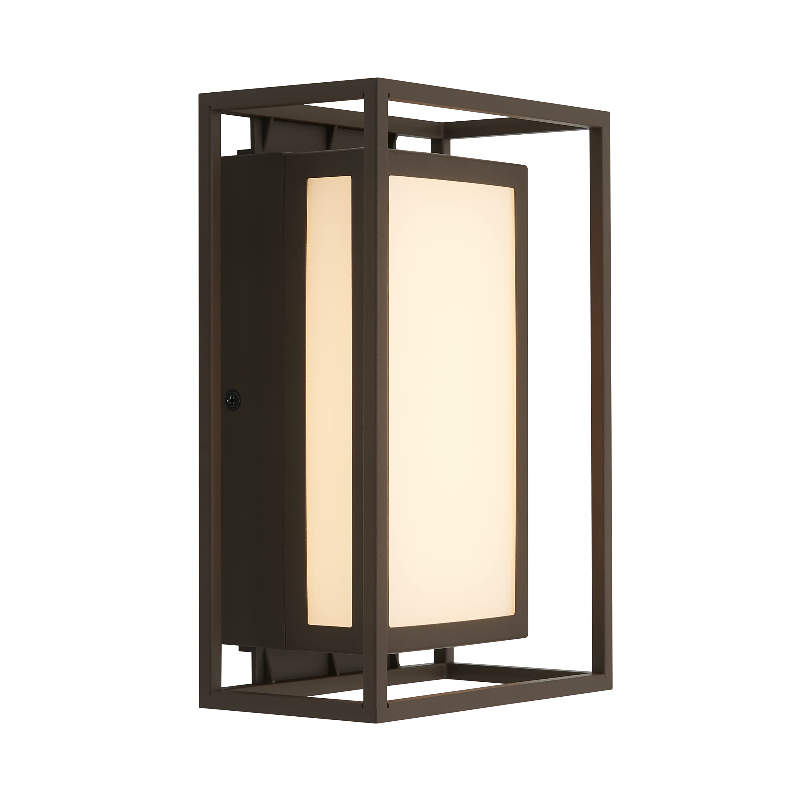 Artika Ghost 12W Led Wall Light - Bronze, 450 Lumens, Indoor/Outdoor, Aluminum, No Bulb Required