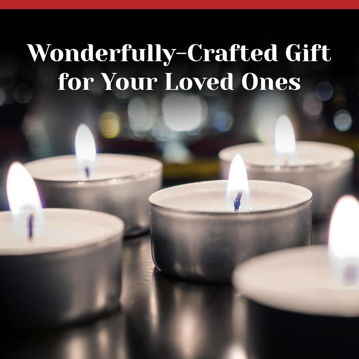 Light In The Dark 250 Pack Tealight Candles - White Unscented Wax in Metal Cups, 3 Hour Burn Time, Ideal for Weddings & Events