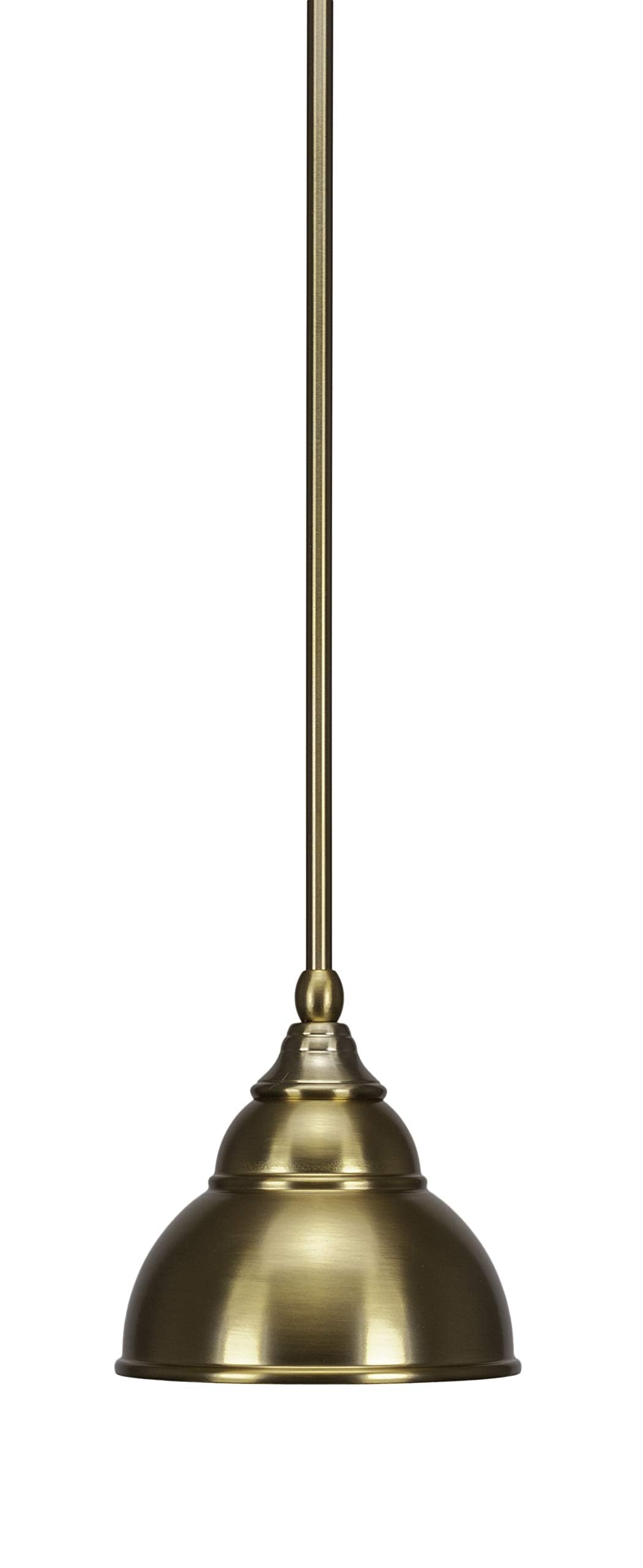 Toltec Lighting 1 Light Mini Pendant In New Age Brass (23-Nab-427)