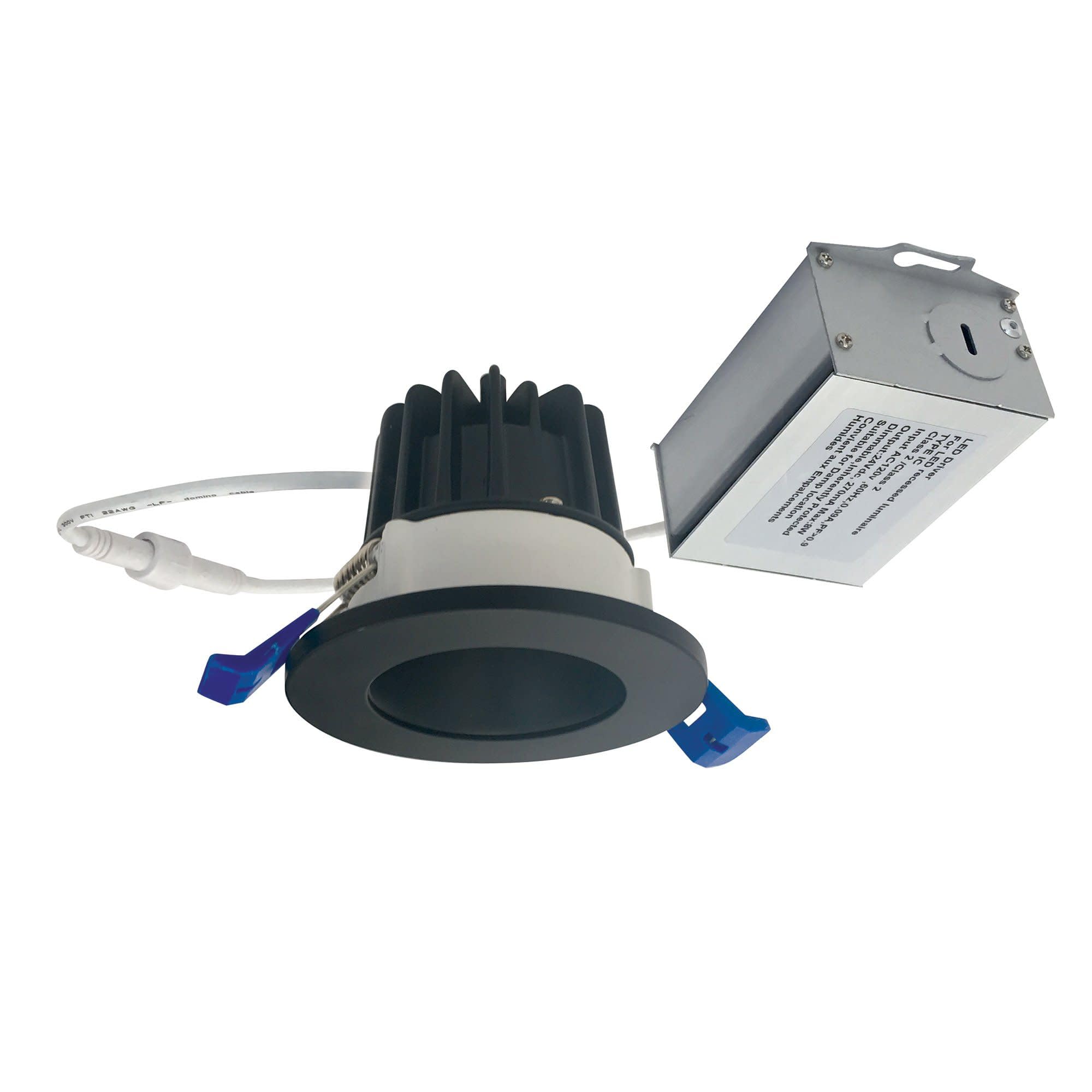 Nora Nm2-2Rdc6030Bb 2'' Mini Recessed Downlight, 600 Lumens - No Housing Required (Matte Black, 3000K)