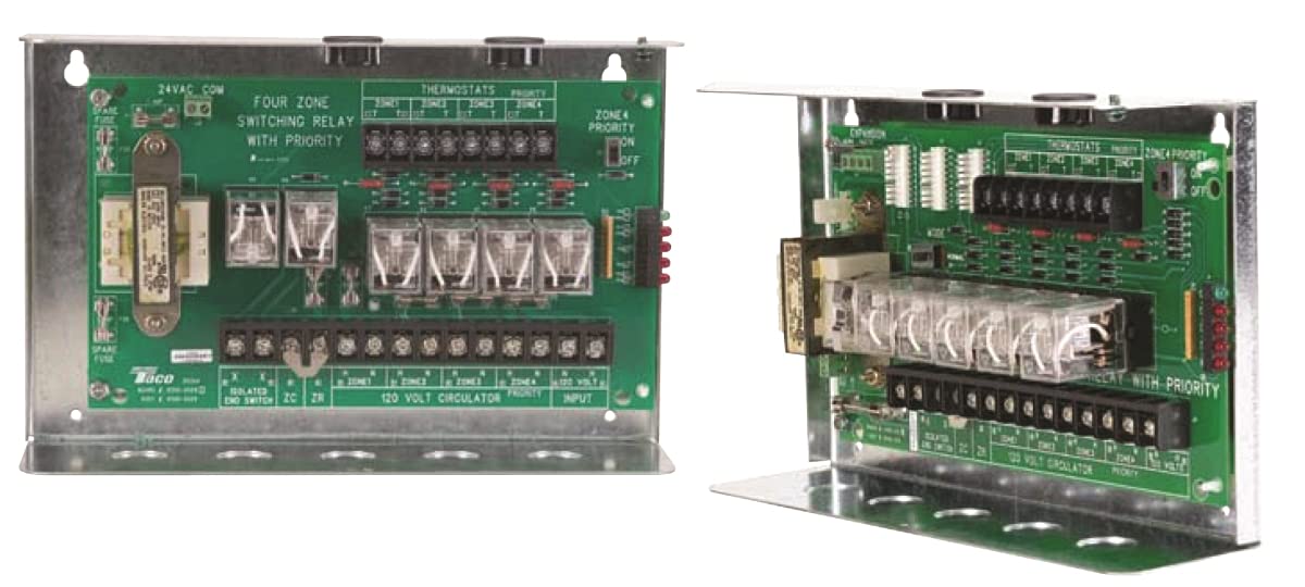 Taco Sr-503-4 Zone Switching Relay With Priority Zoning Circulator - 3 Zone