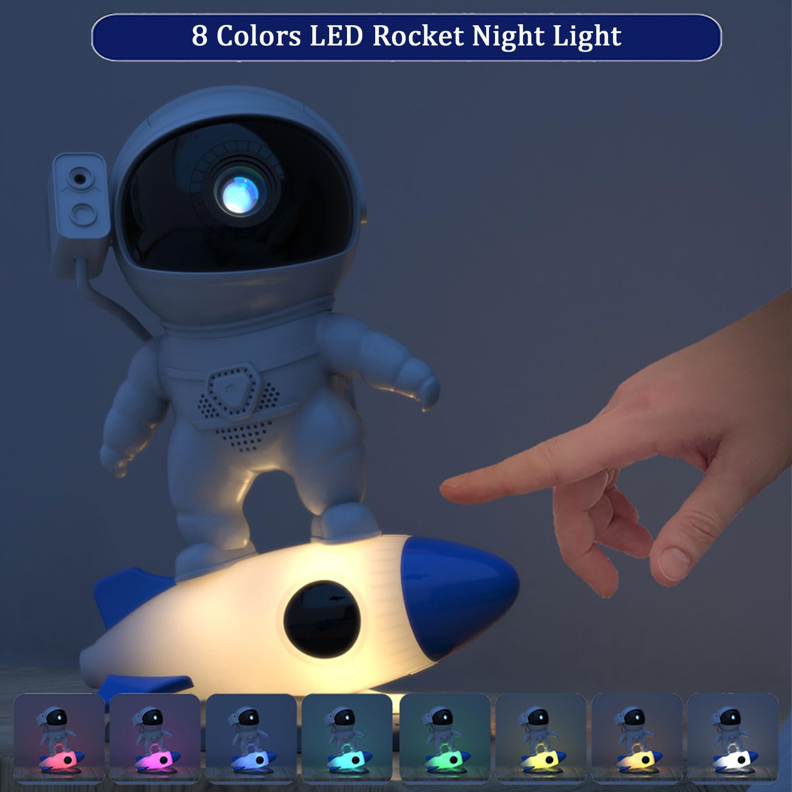Vansmago Astronaut Galaxy Projector - 13 In 1 Led Star Night Light For Kids & Adults