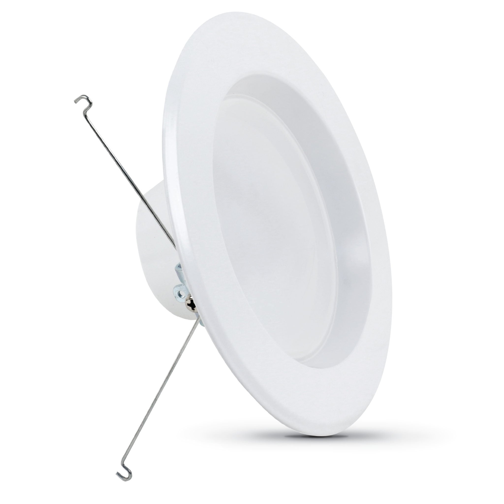 Feit Electric 5-6 Inch Led Recessed Downlight - Pre-Mounted Trim - Standard Base Adapter - 2700K Cct Soft White - Dimmable- 75W