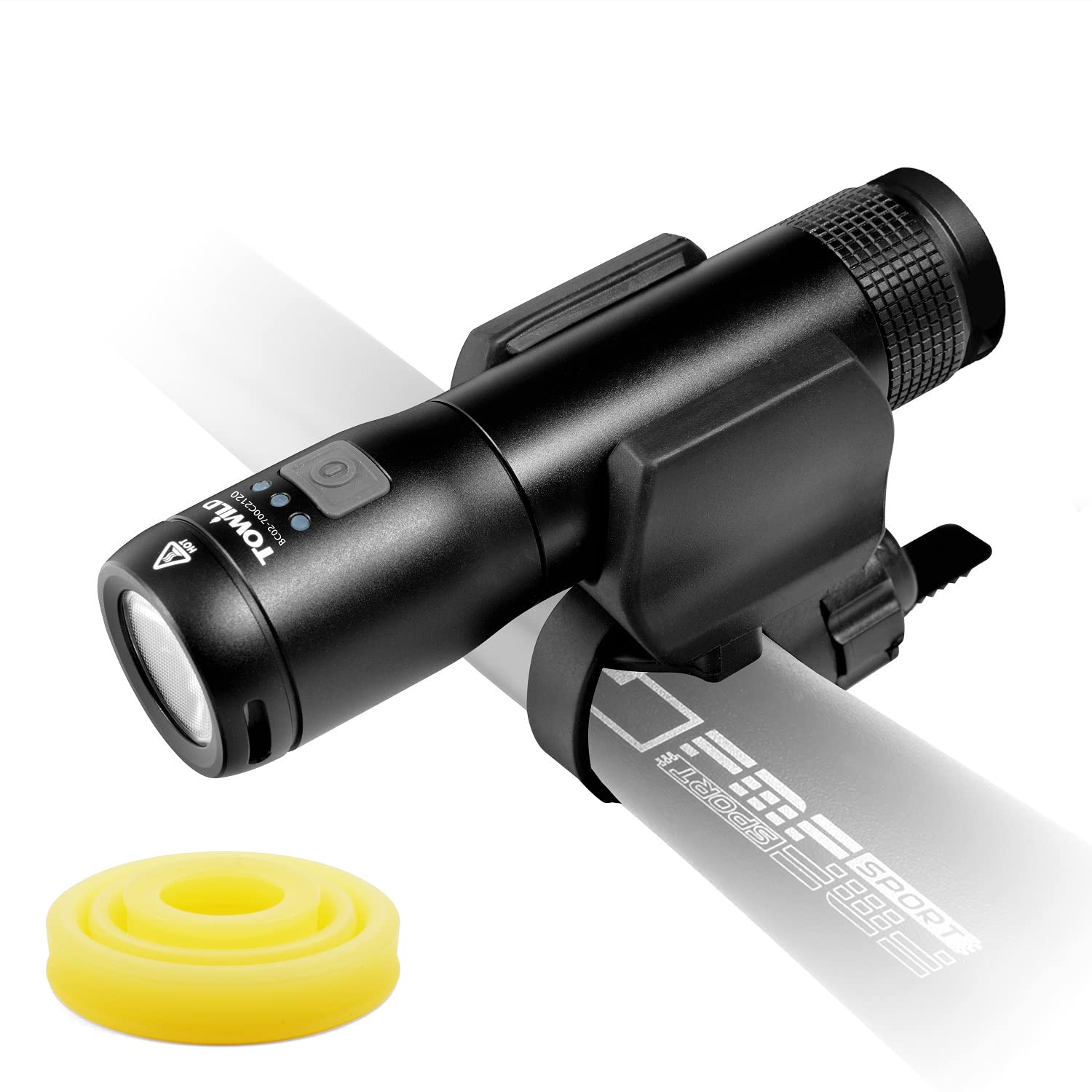 Towild Bc02-700C Flashlight 700 High Lumens,Rechargeable Led Flashlights Edc Pocket Flashlight For Camping,Outdoor And Emergency