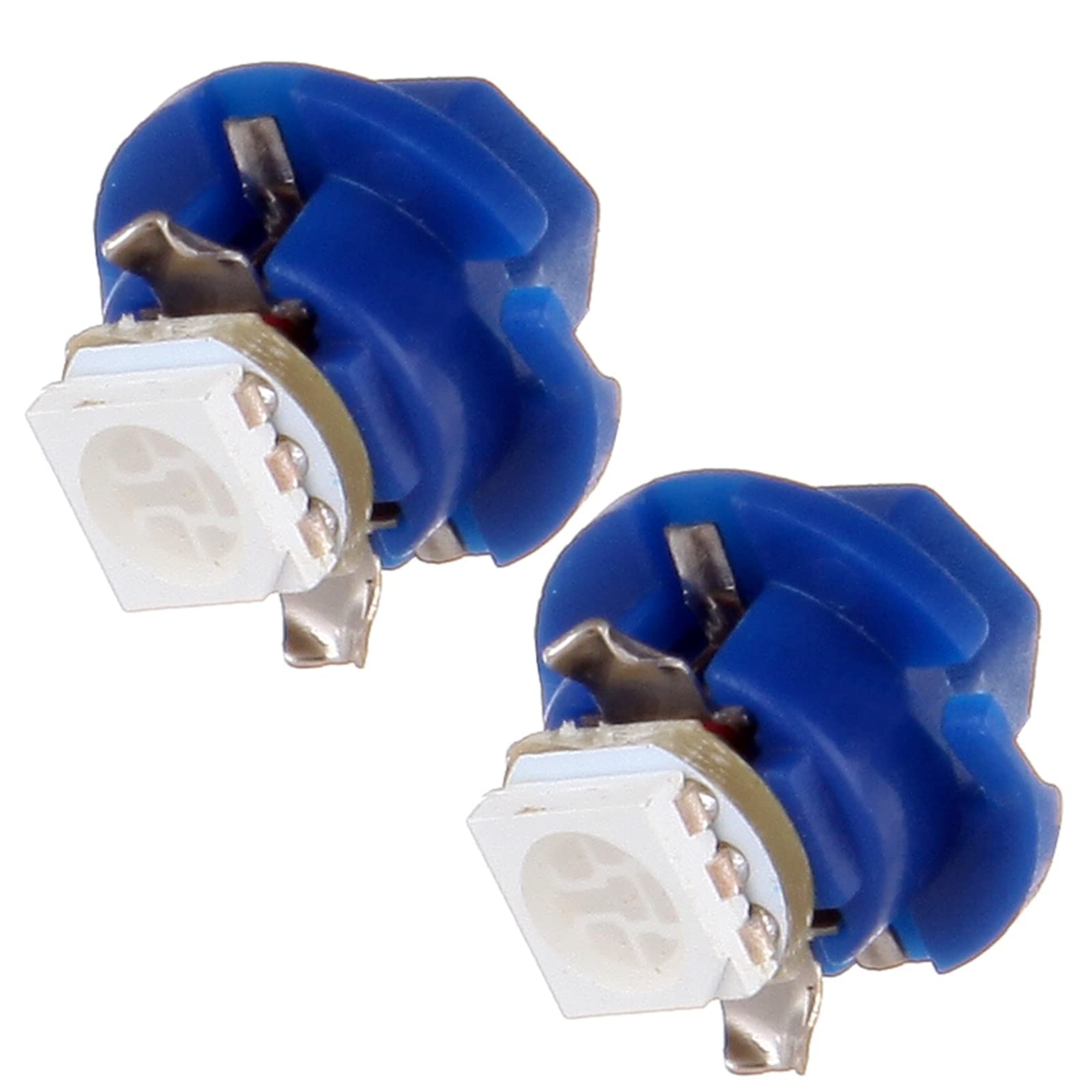 Cciyu 20 Pack Car T5 B8.4D 5050 1Smd Led Lamps Dashboard Side Indicator Lights (Blue)