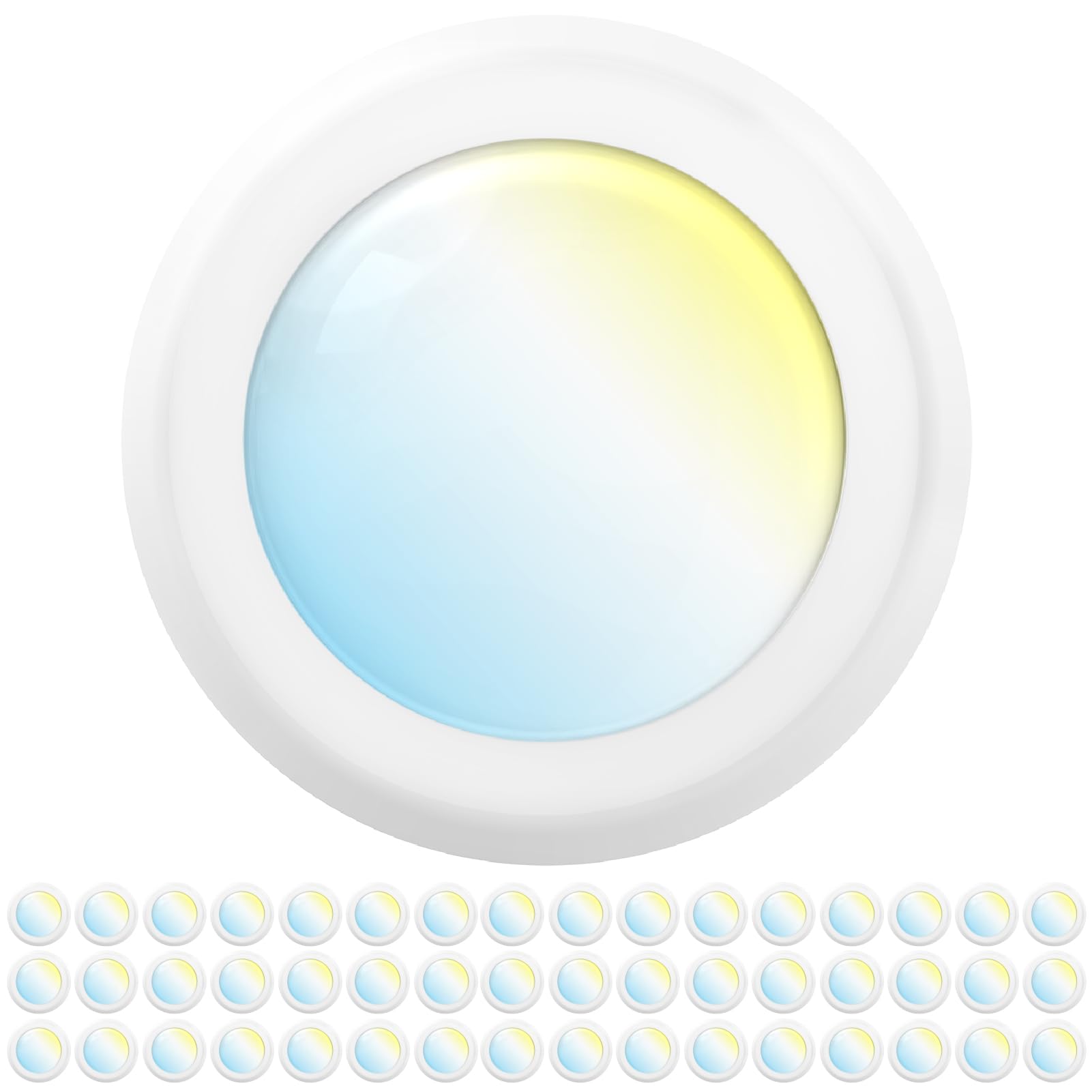 Sunco 48 Pack 6 Inch Led Disk Lights, Flush Mount Ceiling Light Disc, Recessed Can Lighting, 850 Lm, 12W (65W Equivalent), Selec