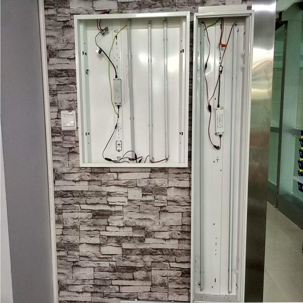 Jimwhen 4Ft Led Retrofit Kit, 54W, 5000K, Dimmable, T8/T10/T12